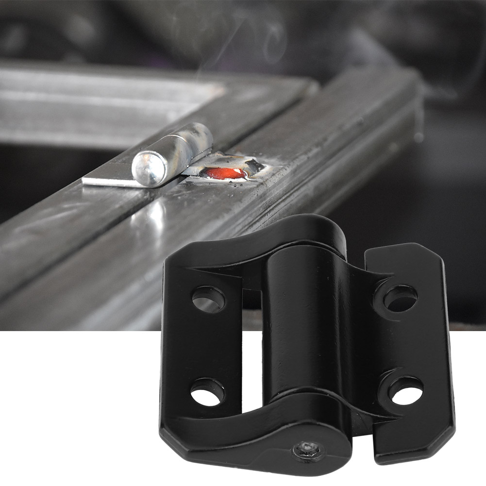 Torsion Hinge Black Zinc Alloy Steel Electroplated Hinge For Industrial