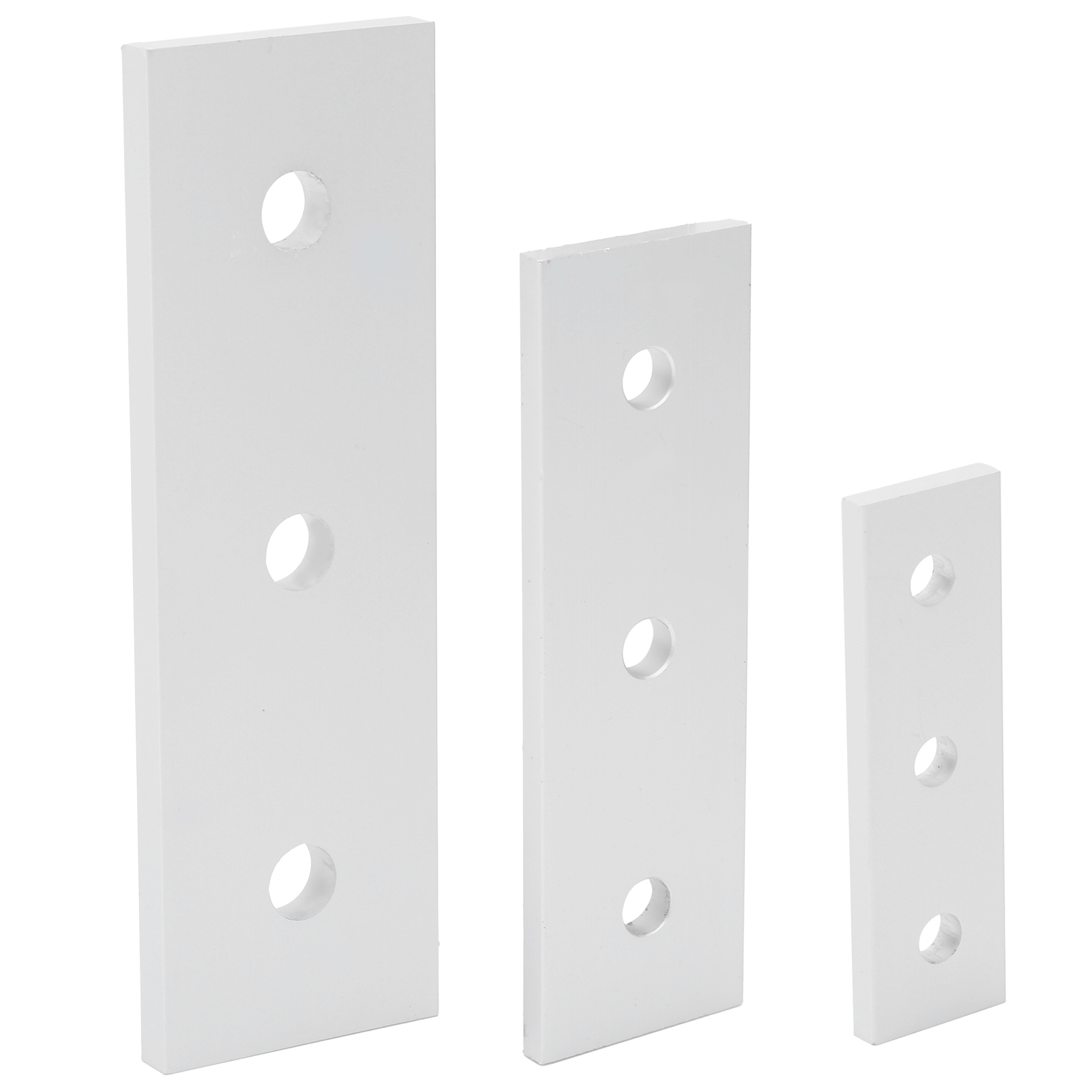 10 placas de unión planas de aluminio planas de reparación recta planas placas de unión - Imagen 22 de 24