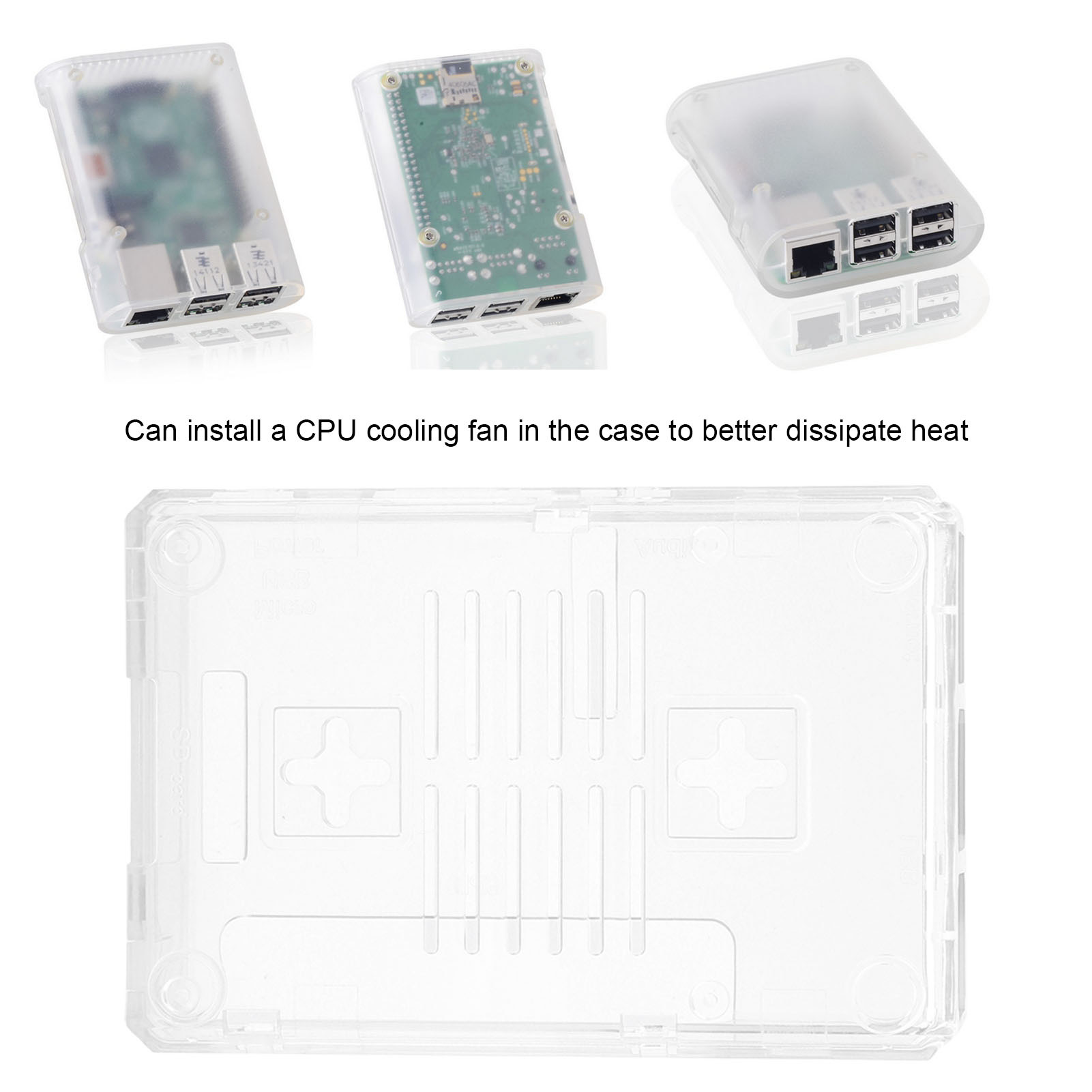 Coque De Protection Givrée Pour 3B 3B+ Style D - Zdjęcie 13 z 18
