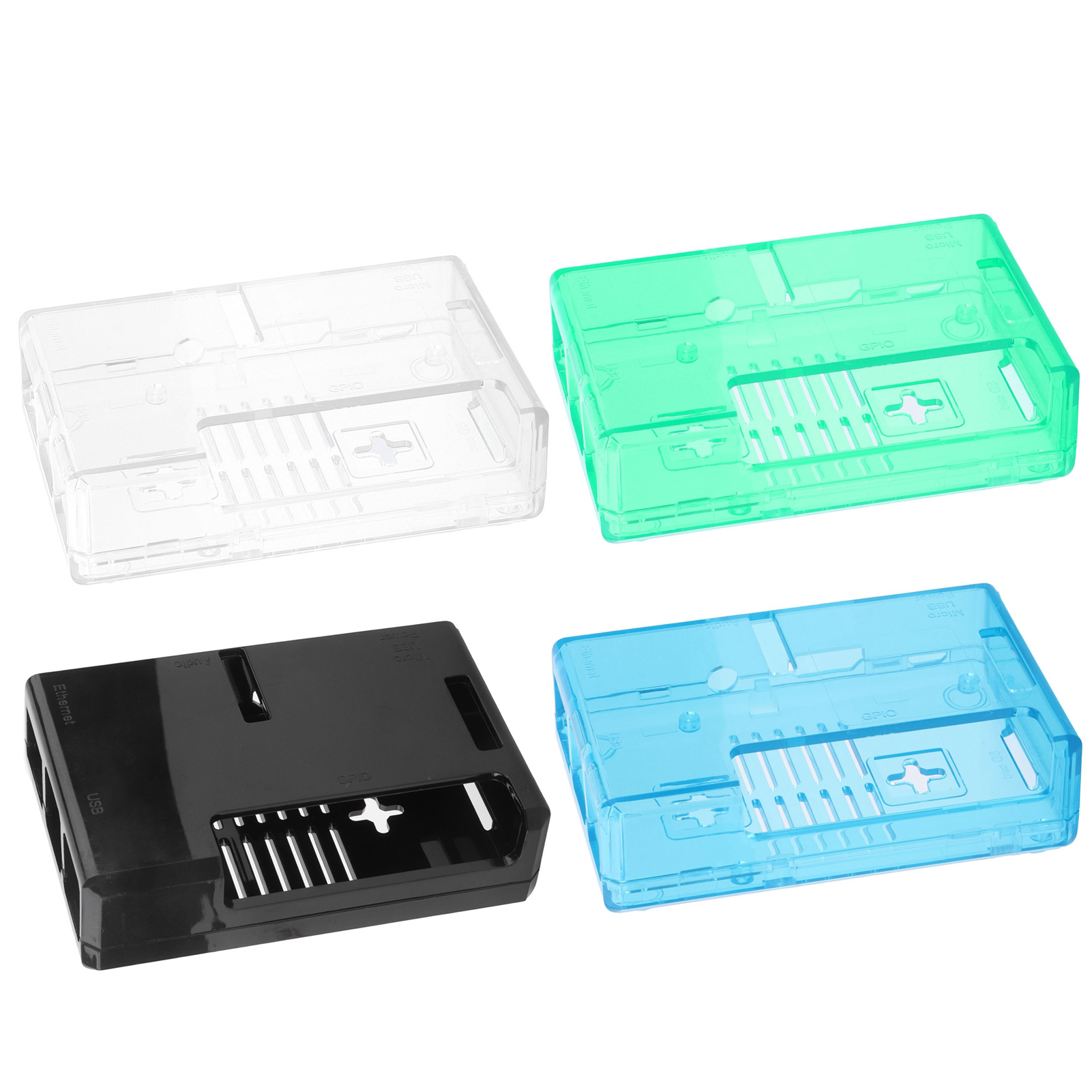 Shell Protective Frosted Box Case Cover For 3B 3B+ D Style♡ - Afbeelding 14 van 18