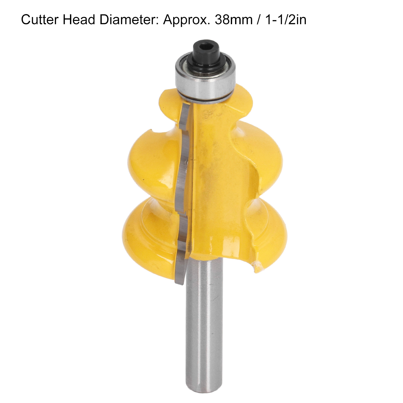 Picture Frame Router Bit Carbon Steel Alloy Door Molding Woodworking Cutter 38mm - Bild 24 von 28