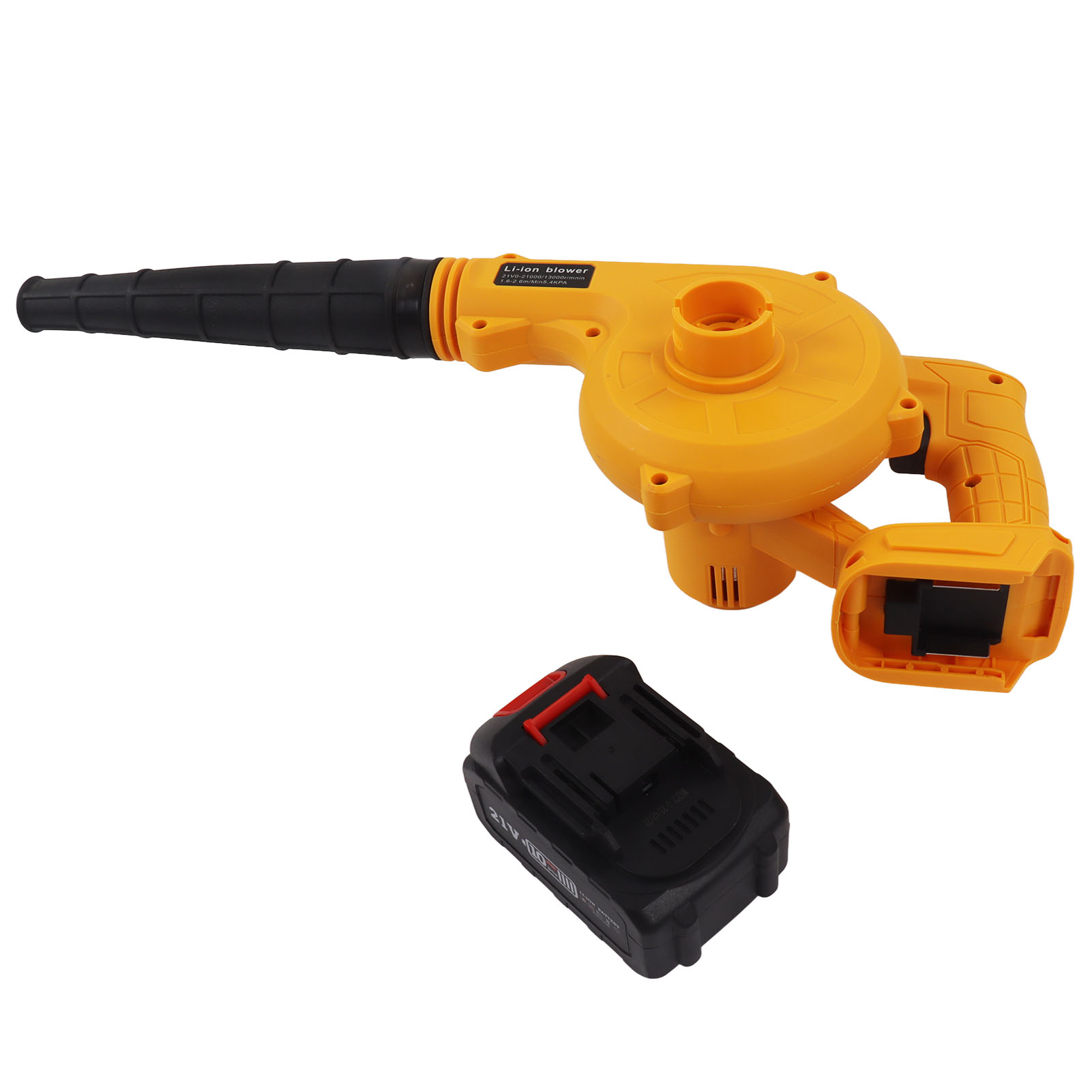Electric Leaf Blower Cordless Battery Powered Noiseless Multi Functional Blower - Photo 13/18