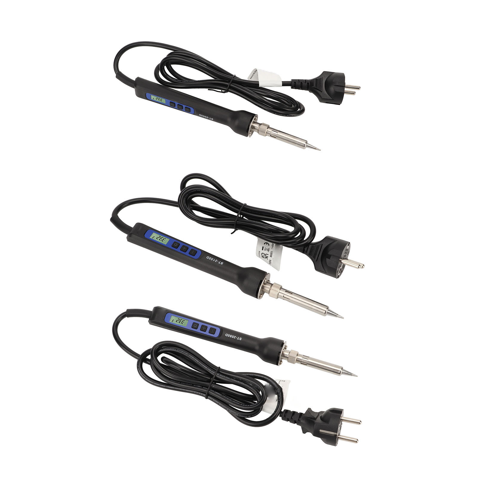 Digital Display High Power Soldering Iron LCD Portable Electronics Soldering - Picture 23 of 28