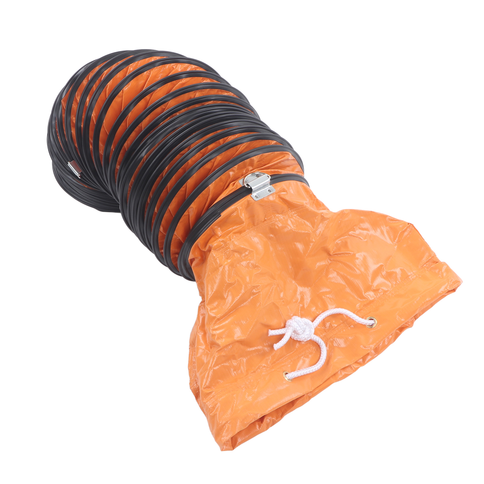 Duct Hosing PVC Flexible For Exhaust Fan 8in With S Shaped Hook Steel Bracket - Picture 30 of 30