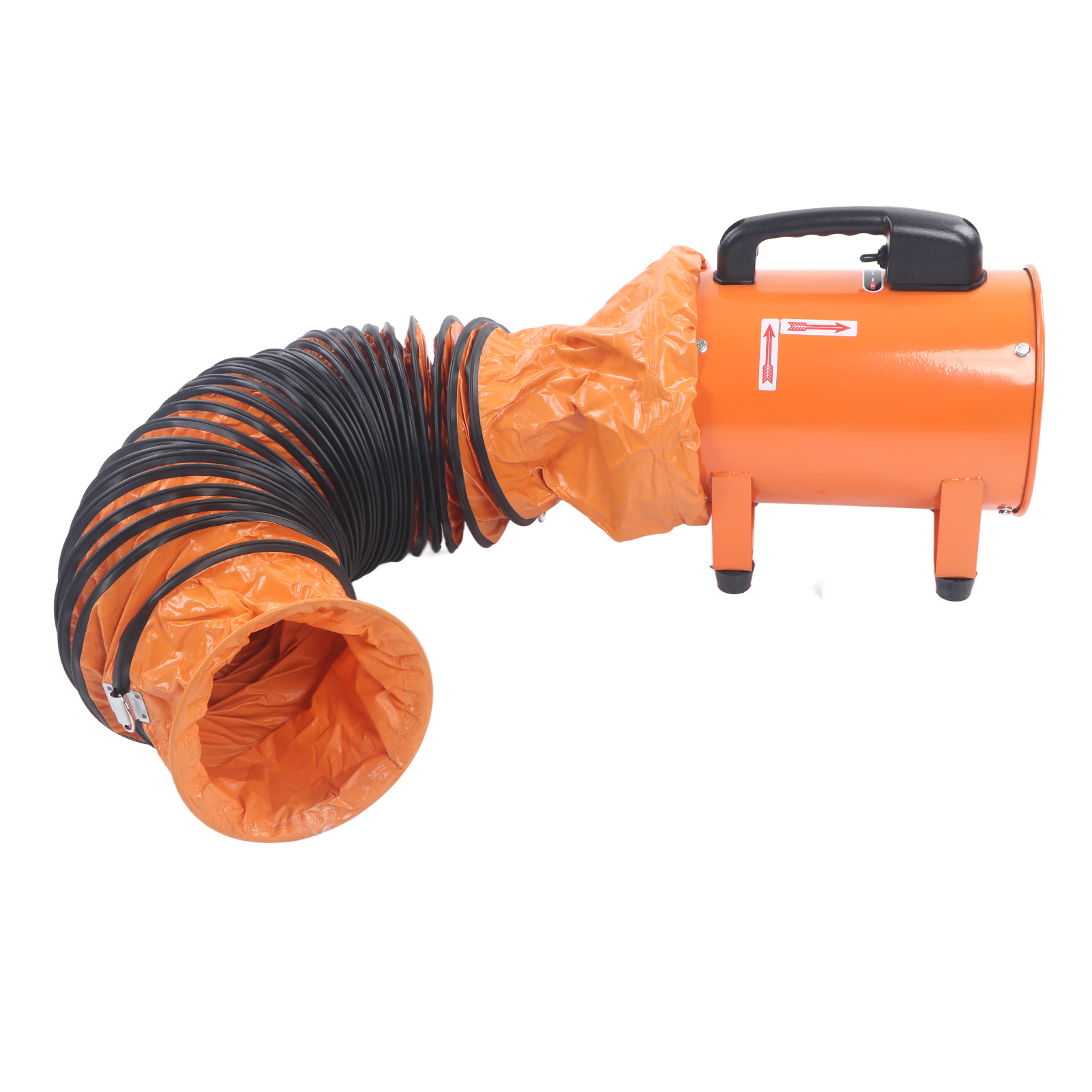 Duct Hosing PVC Flexible For Exhaust Fan 8in With S Shaped Hook Steel Bracket - Picture 28 of 30