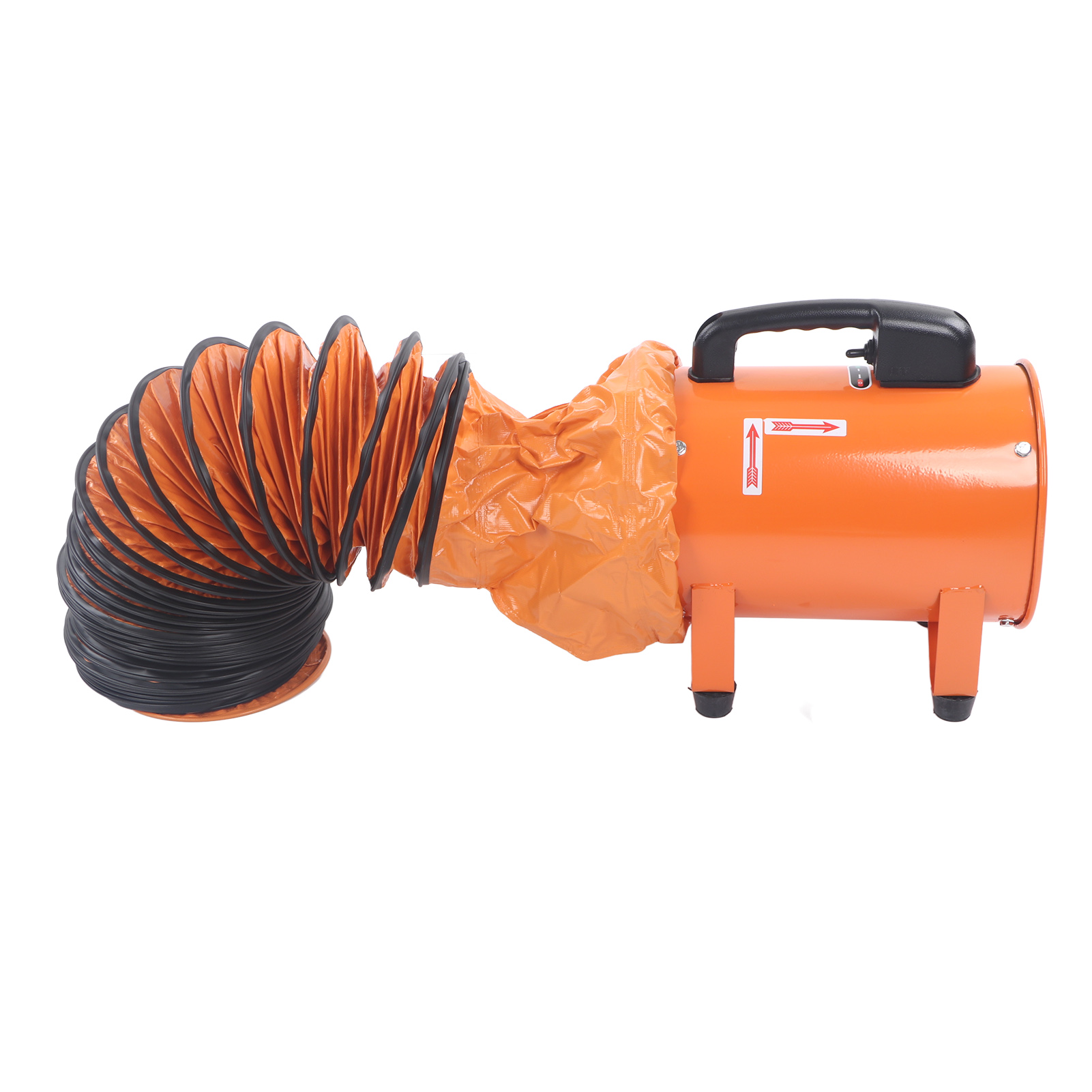 Duct Hosing PVC Flexible For Exhaust Fan 8in With S Shaped Hook Steel Bracket - Picture 25 of 30