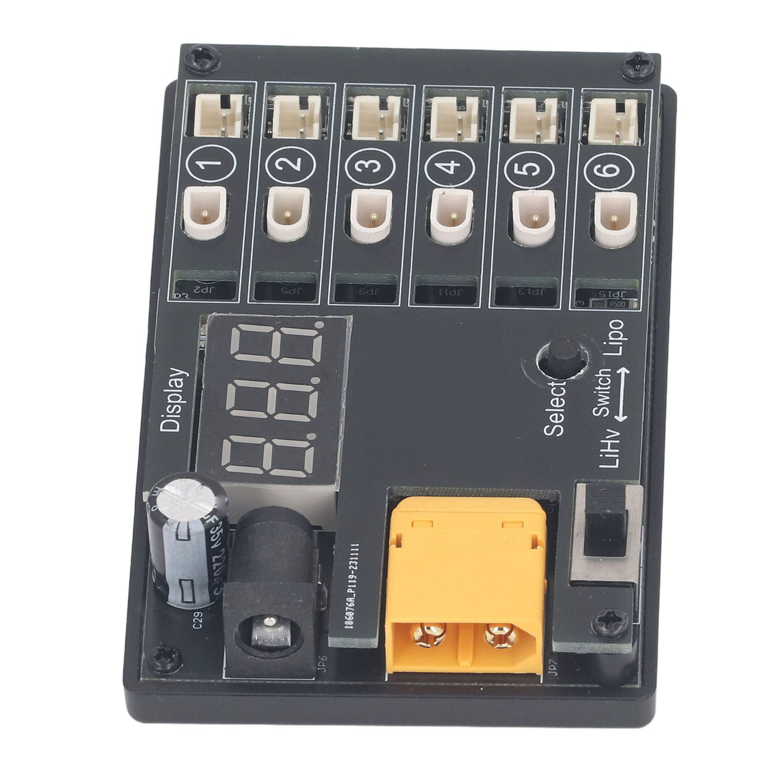 1S Lipo LiHv Charger 6 Port 6 Channel Battery Power Tool Accessories With Low