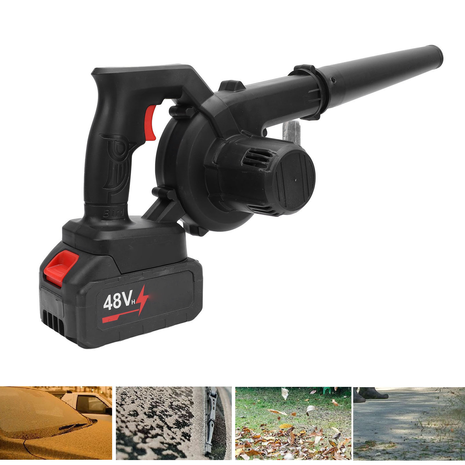 High Power Electric Leaf Cleaner Vacuum With Hose And Nozzle For Outdoor