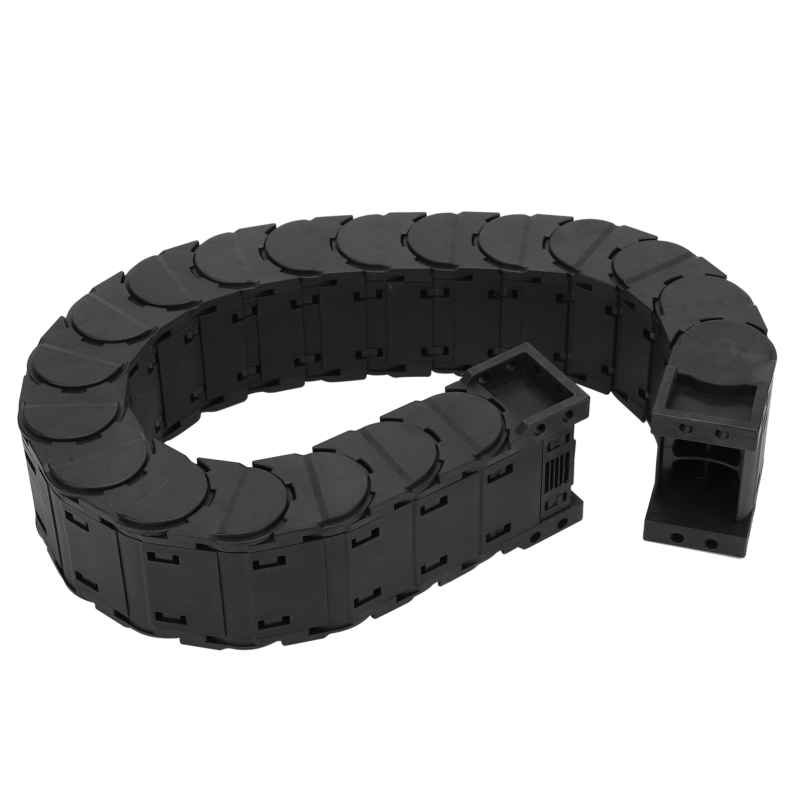 Cable Drag Chain Nylon Wire Carrier Full Enclosed Low Noise Series Tank Towlines - Picture 22 of 29