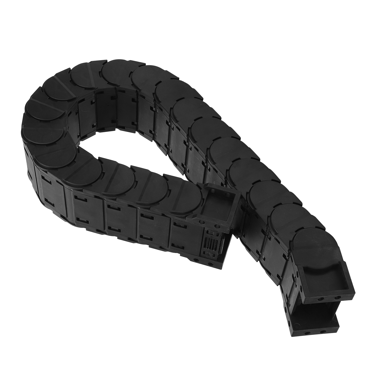 Cable Drag Chain Nylon Wire Carrier Full Enclosed Low Noise Series Tank Towlines - Picture 28 of 29