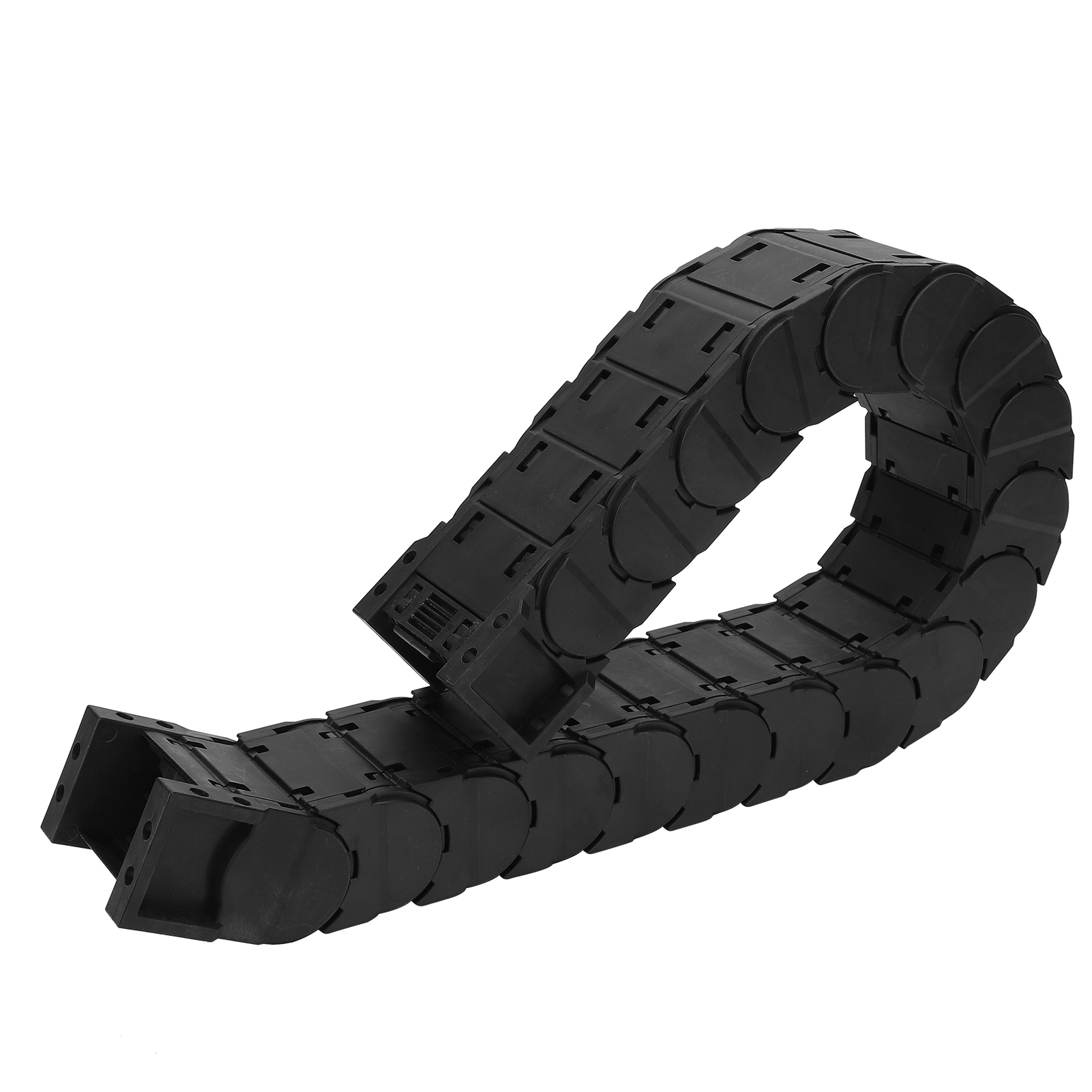 Cable Drag Chain Nylon Wire Carrier Full Enclosed Low Noise Series Tank Towlines - Picture 21 of 29