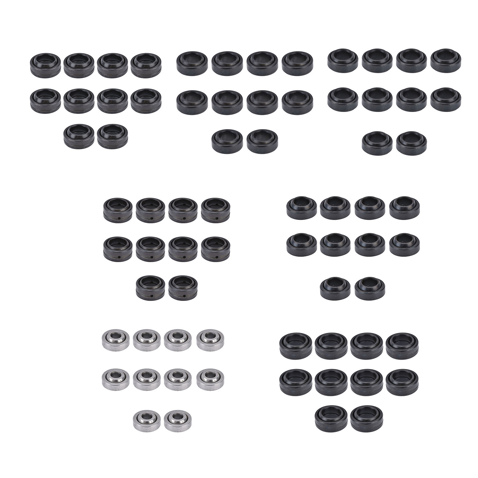 10x kit set sfere scanalate profonde cuscinetti sferici per attrezzature - Foto 26 di 39