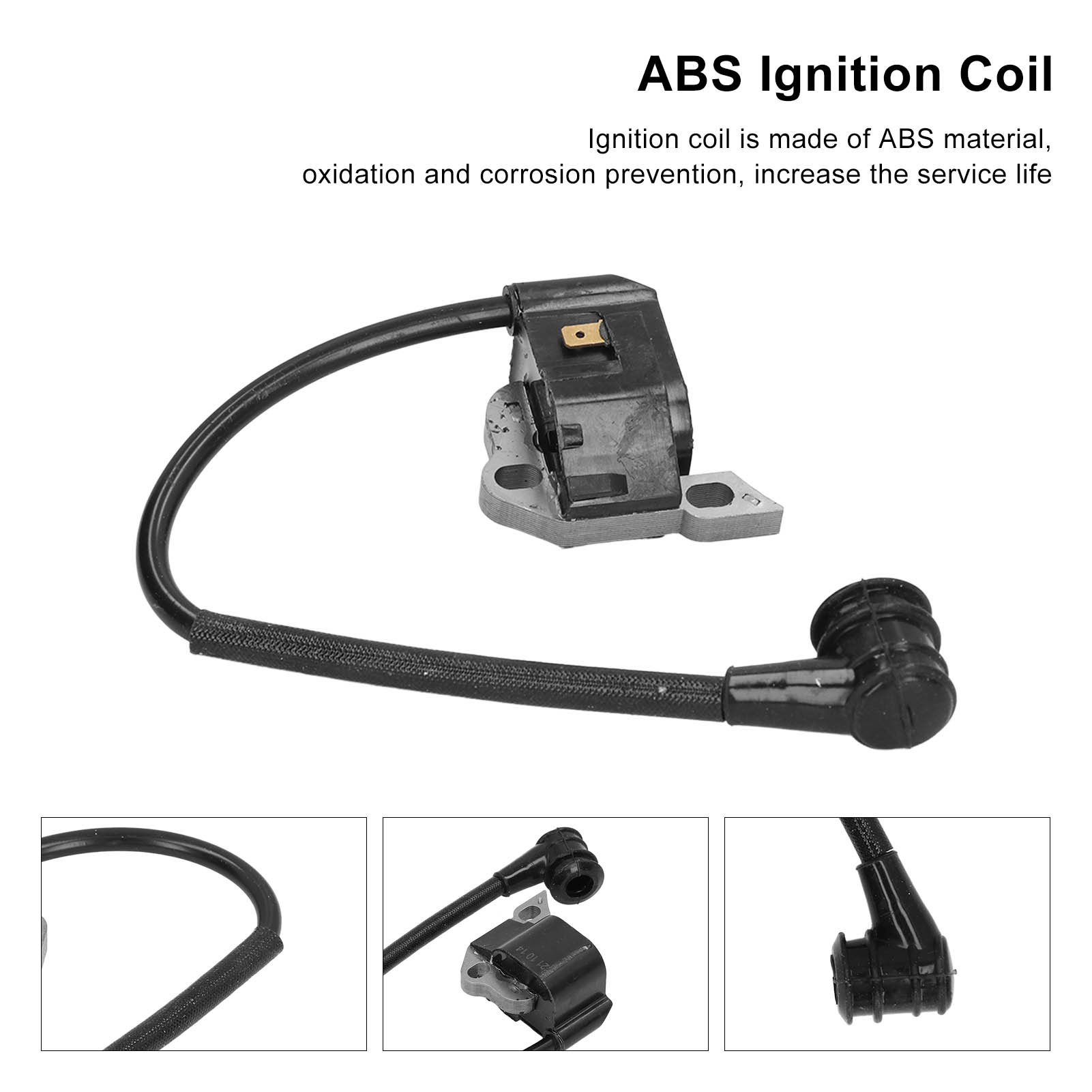 CURVED BOOT IGNITION Coil Pack ABS Corrosion Prevention With For BR400 ...