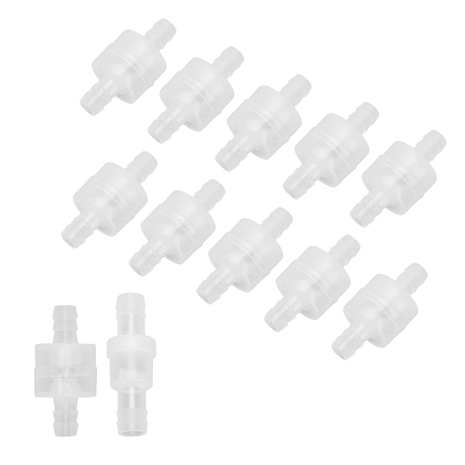 Lot De 10 Clapets Anti-retour à 1 Voie Translucides Avec Ressort - Imagen 16 de 18