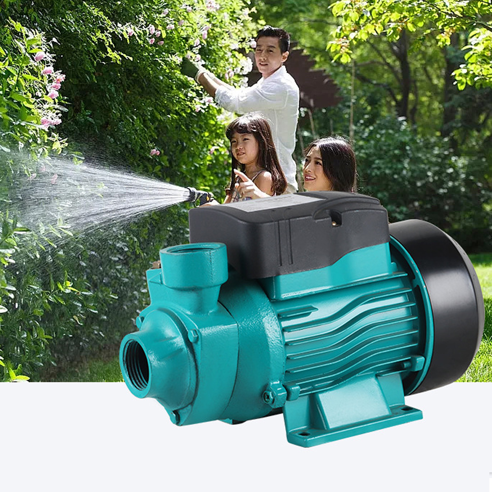 Bomba Solar DC 200W 3200RPM 35LPM 25m Alta Elevación Bomba Autocebante - Imagen 15 de 18