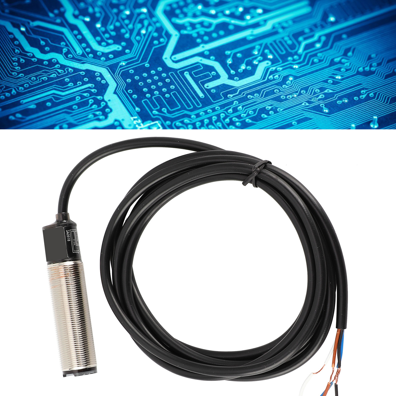 .BERM Photoelectric Switch 4‑Wire Diffuse Reflection Type Detection Sensor