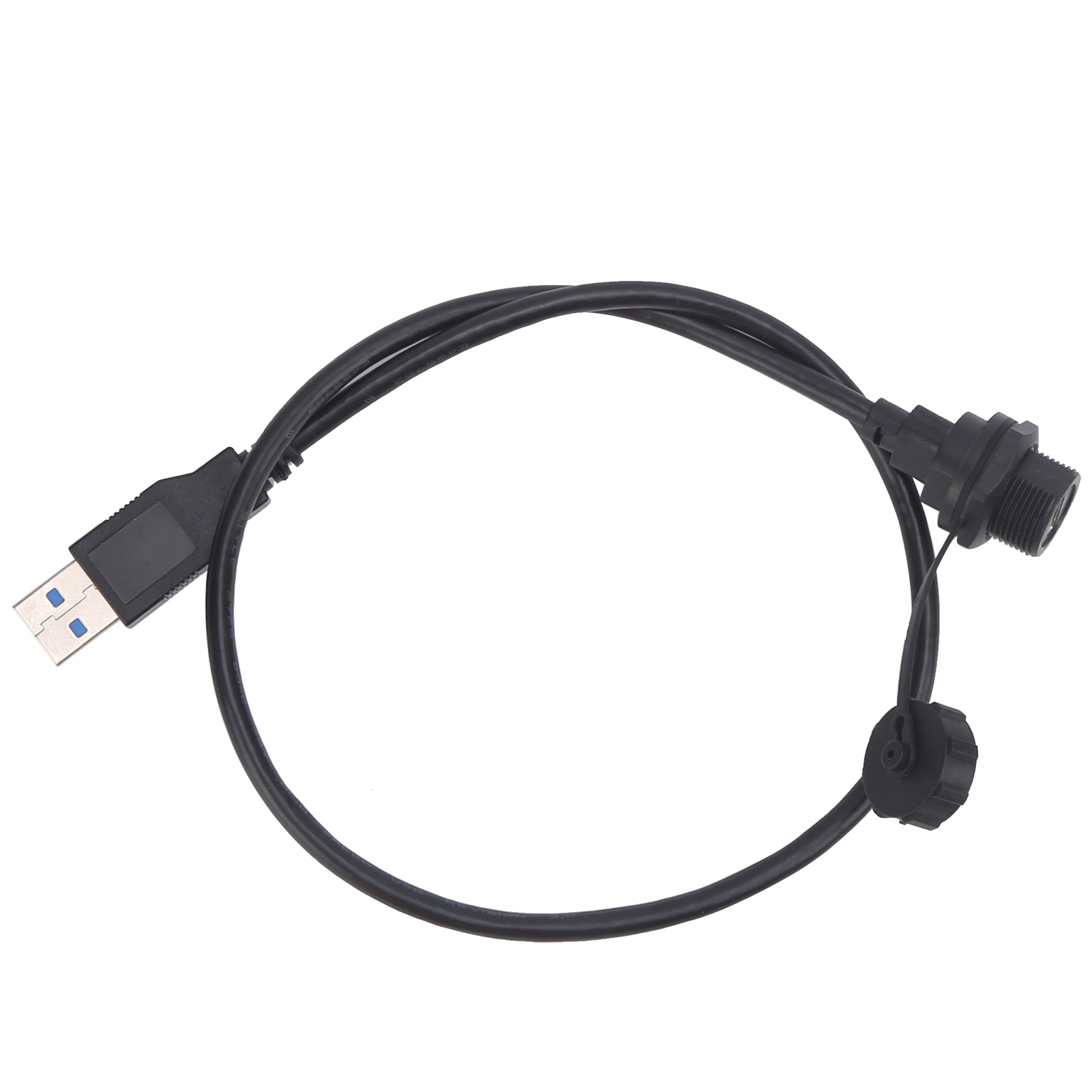 Connecteur USB Femelle Fileté Verrouillable Montage Sur Panneau Prise De Coura - Imagen 11 de 14