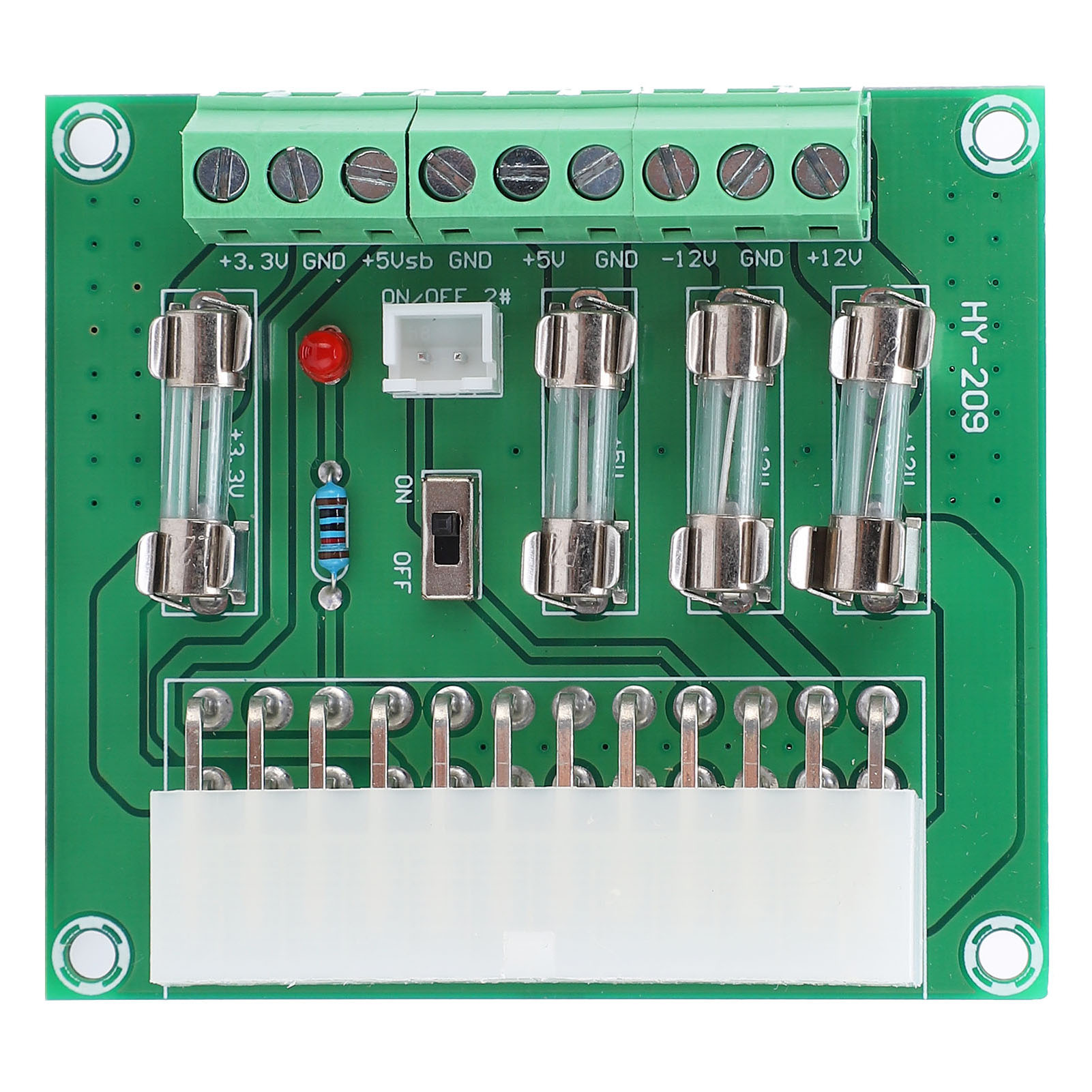 ATX Power Board Computer Supply Module 20Pin 24Pin Toggle Switch For Voltage - Afbeelding 3 van 12