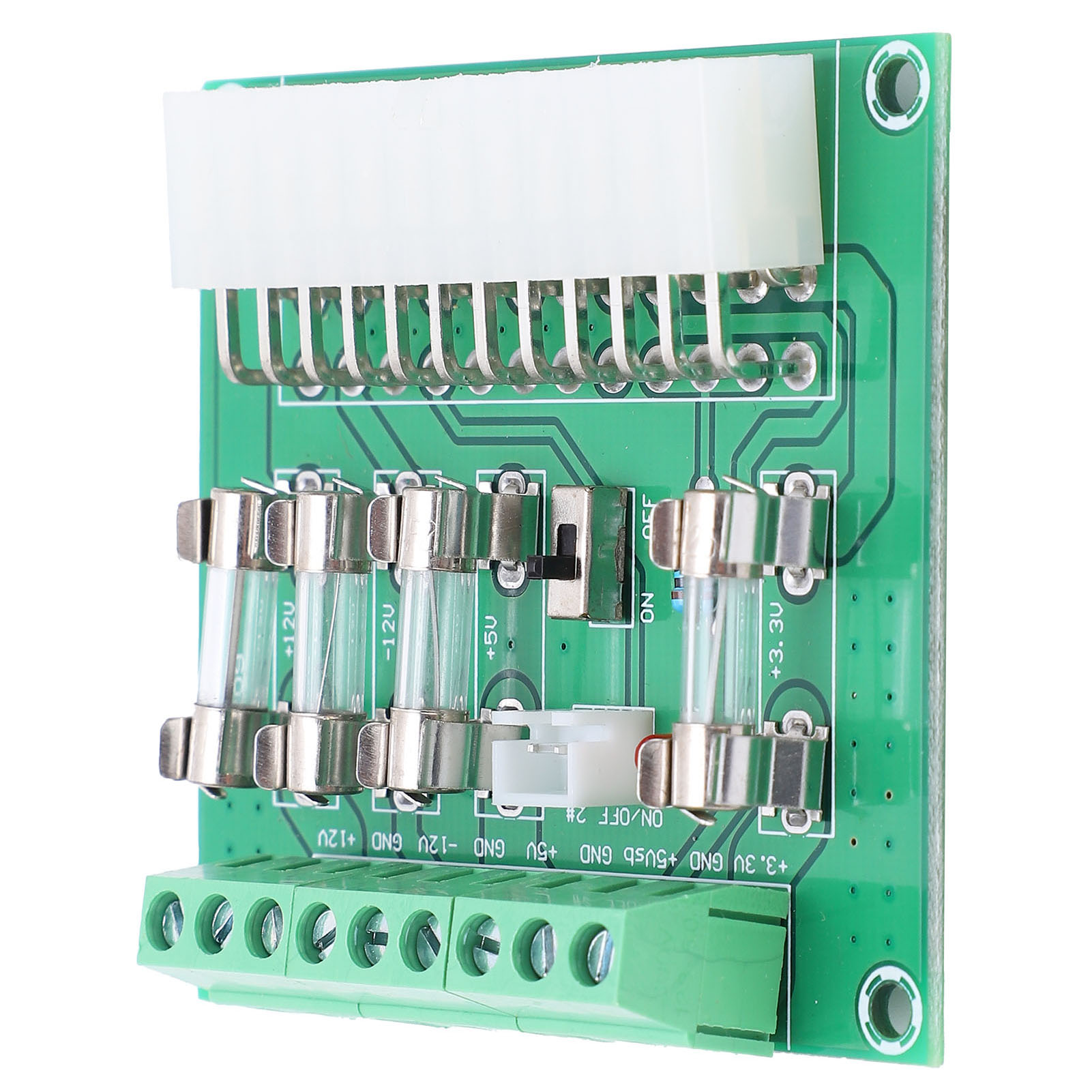 ATX Power Board Computer Supply Module 20Pin 24Pin Toggle Switch For Voltage - Afbeelding 12 van 12