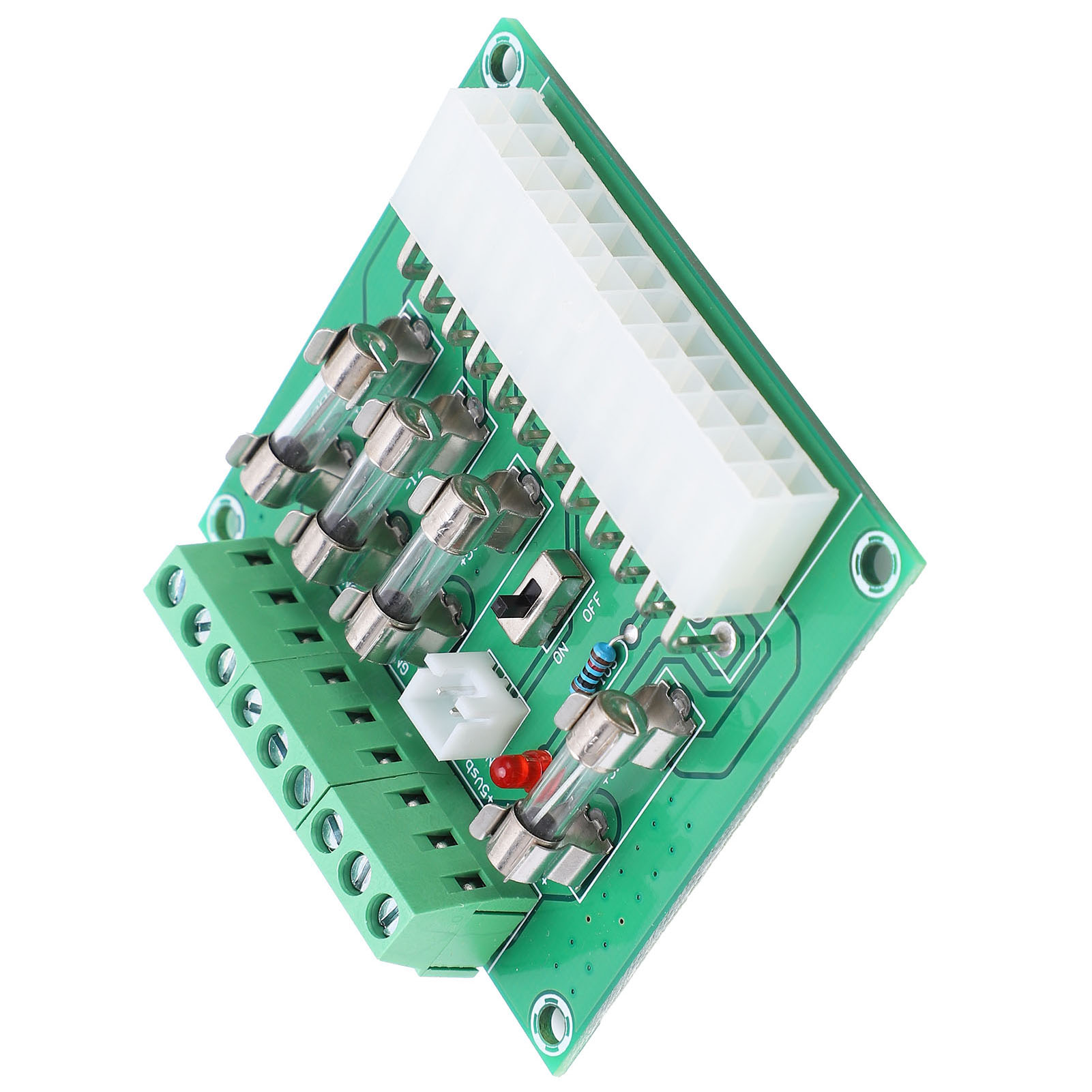 ATX Power Board Computer Supply Module 20Pin 24Pin Toggle Switch For Voltage - Afbeelding 7 van 12