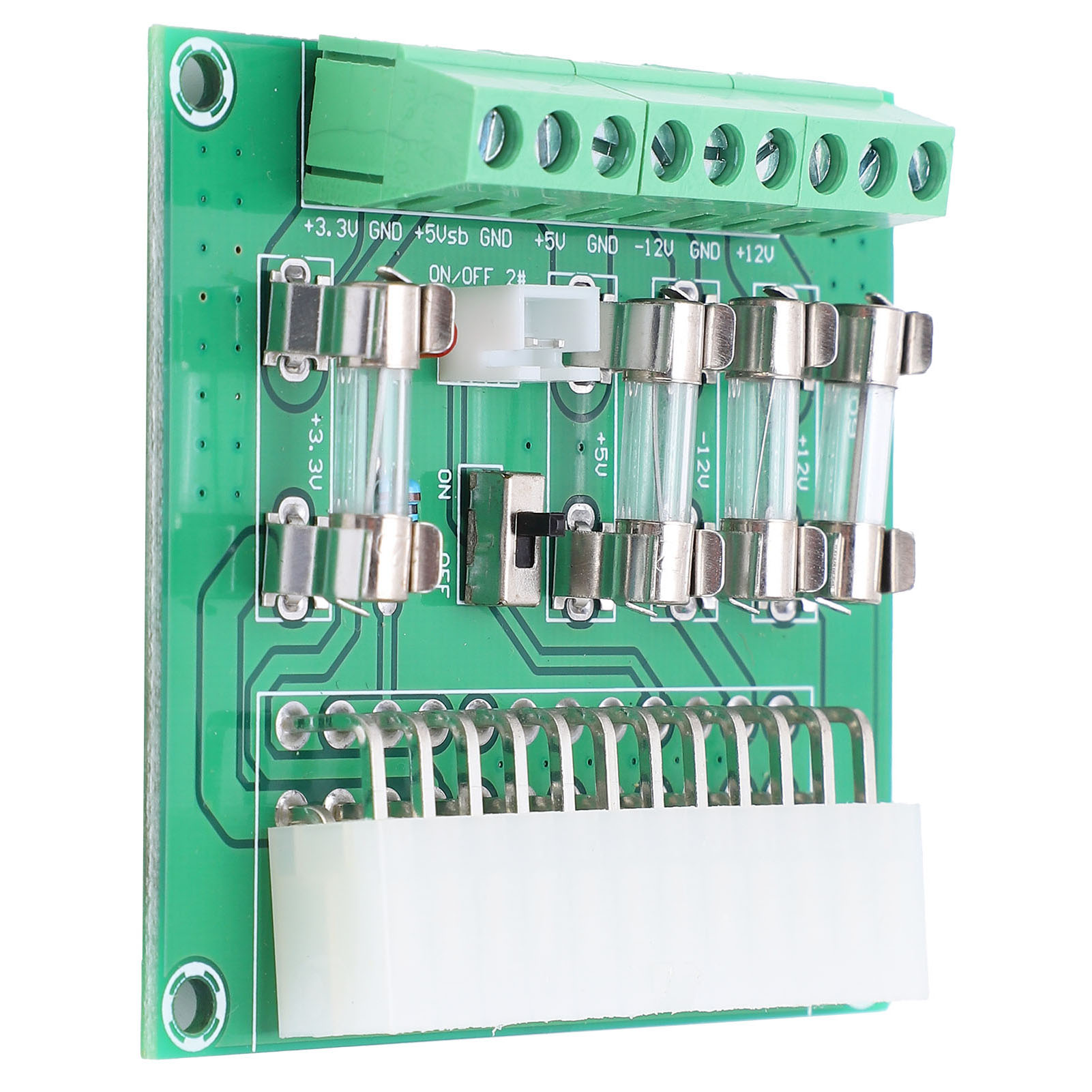 ATX Power Board Computer Supply Module 20Pin 24Pin Toggle Switch For Voltage - Afbeelding 5 van 12