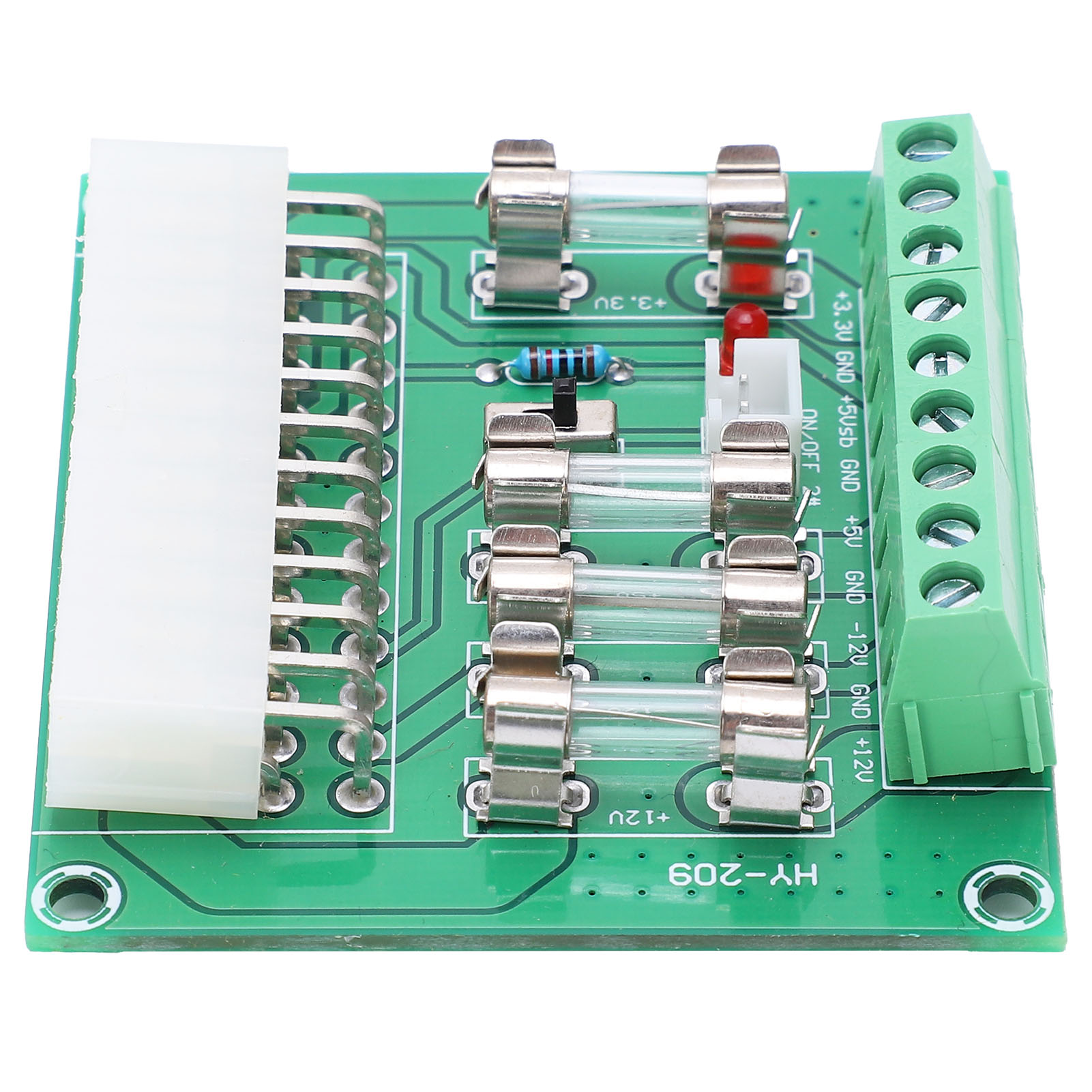 ATX Power Board Computer Supply Module 20Pin 24Pin Toggle Switch For Voltage - Afbeelding 11 van 12