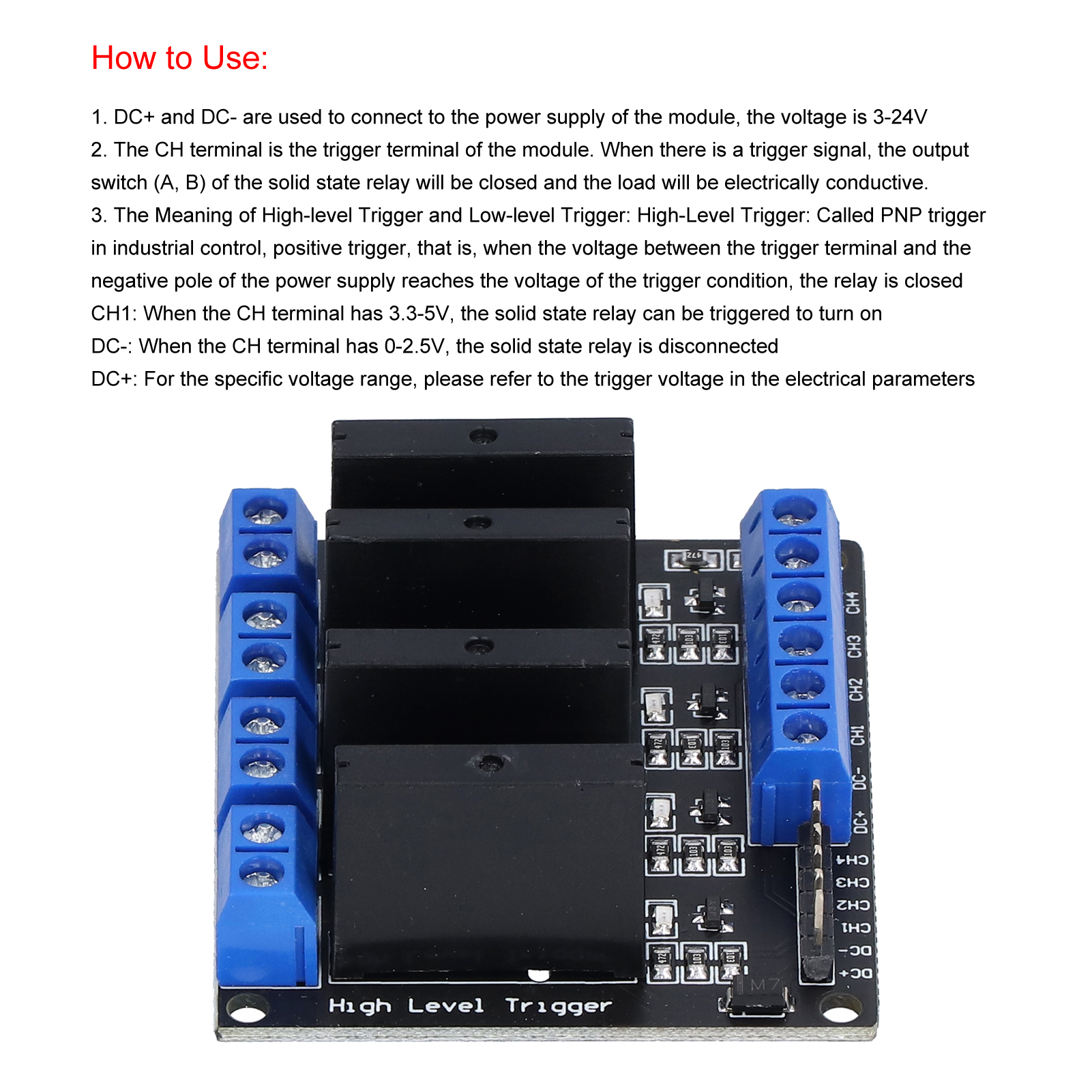 Solid State Relais Modul High Level Trigger Control mit 324V HYM283. - Bild 14 von 22