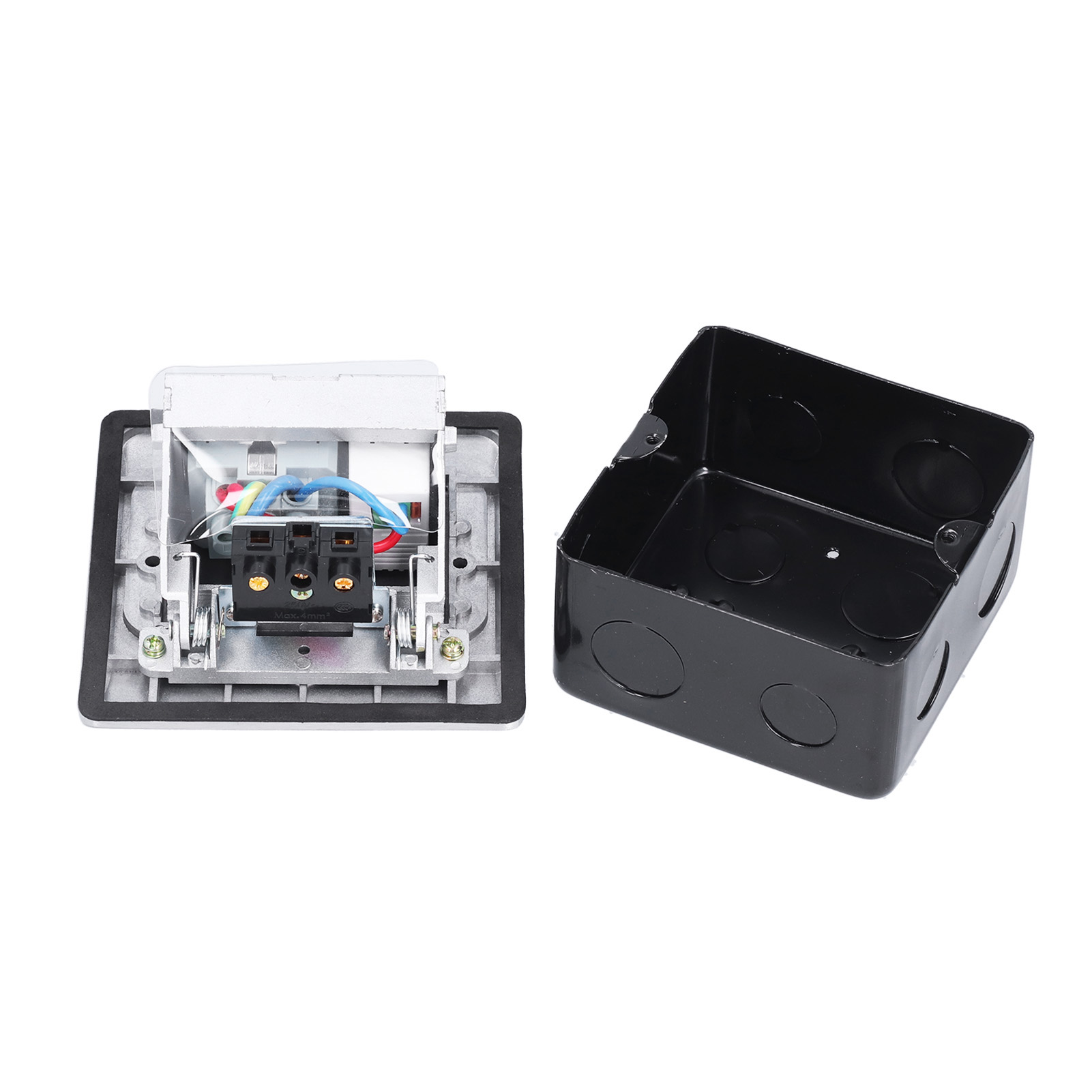Floor Electrical Outlet Embedded Pop Up Socket Box EU Standard USB Power - Bild 29 von 30
