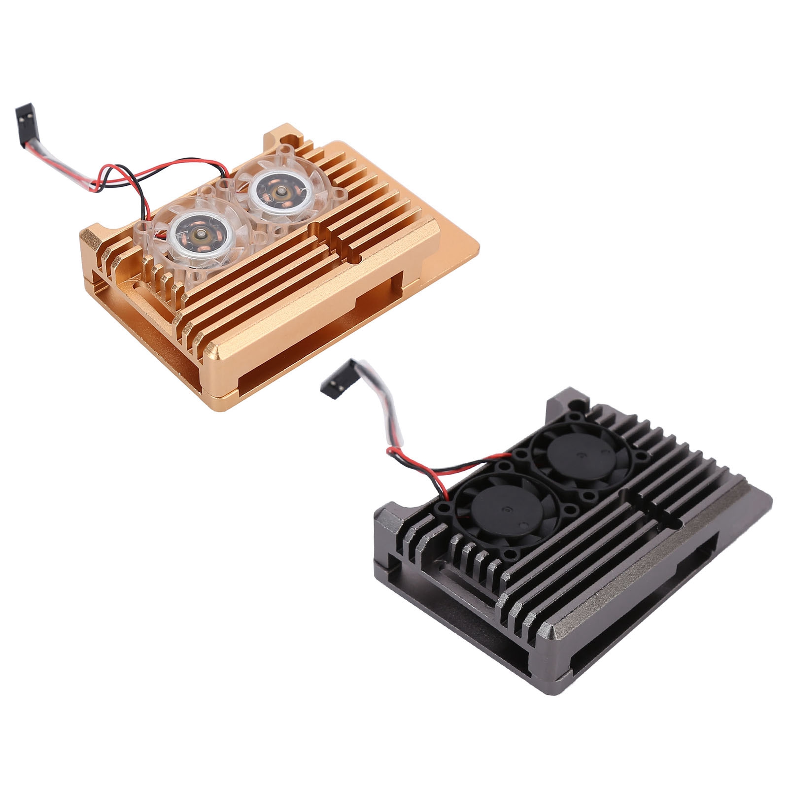 Aluminum Alloy Cooling Case Enclosure With Fan For 4 B Model♡ - Afbeelding 24 van 28