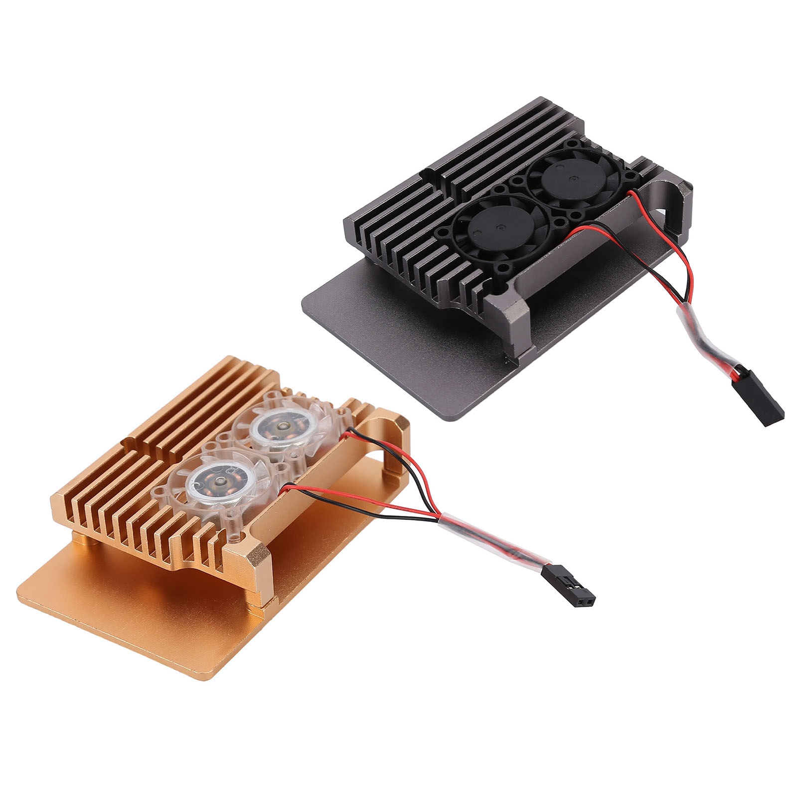 Aluminum Alloy Cooling Case Enclosure With Fan For 4 B Model♡ - Afbeelding 23 van 28