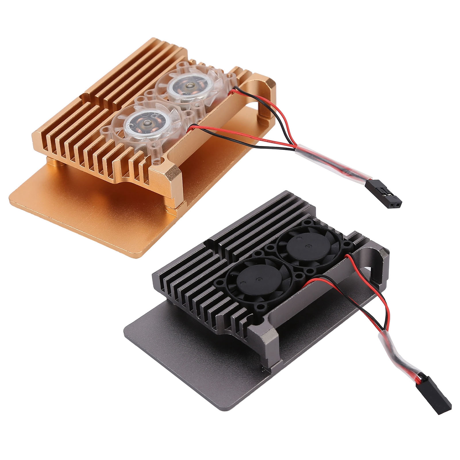 Aluminum Alloy Cooling Case Enclosure With Fan For 4 B Model♡ - Afbeelding 15 van 18