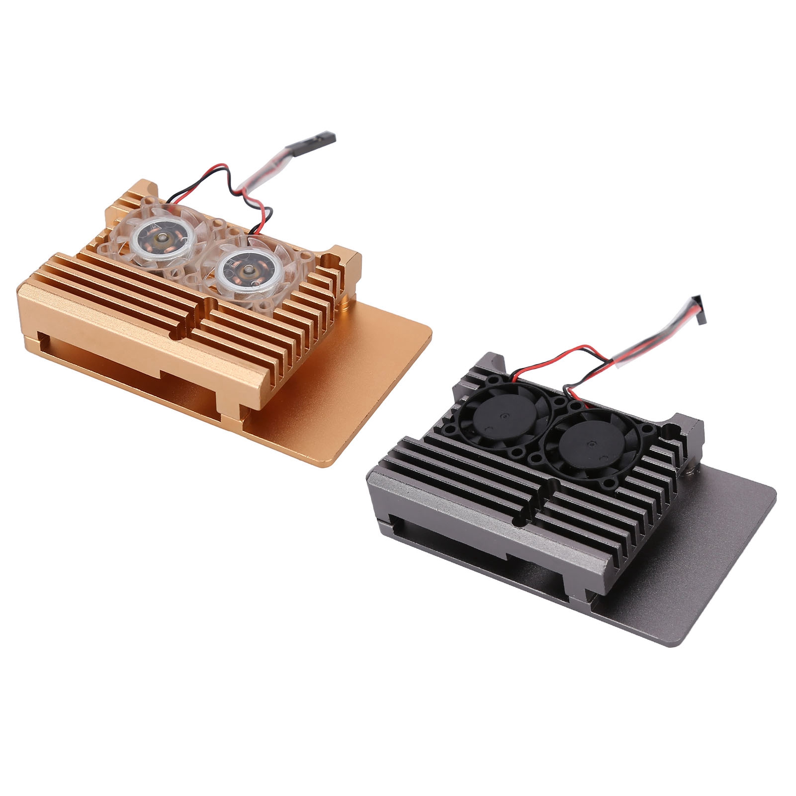 Boîtier De Refroidissement En Alliage D'aluminium Avec Ventilateur Pour Raspberr - Zdjęcie 17 z 18