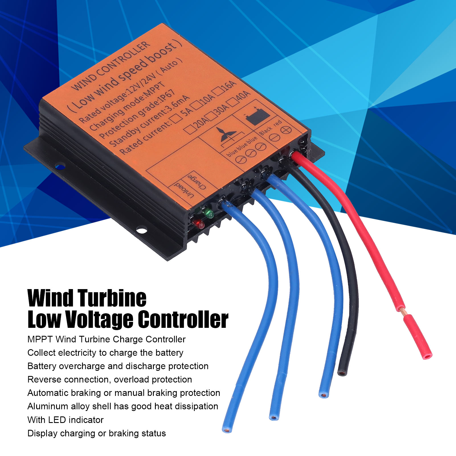 Wind Controller Low Voltage MPPT Regulator 100W‑400W 12V 24V - Picture 24 of 37