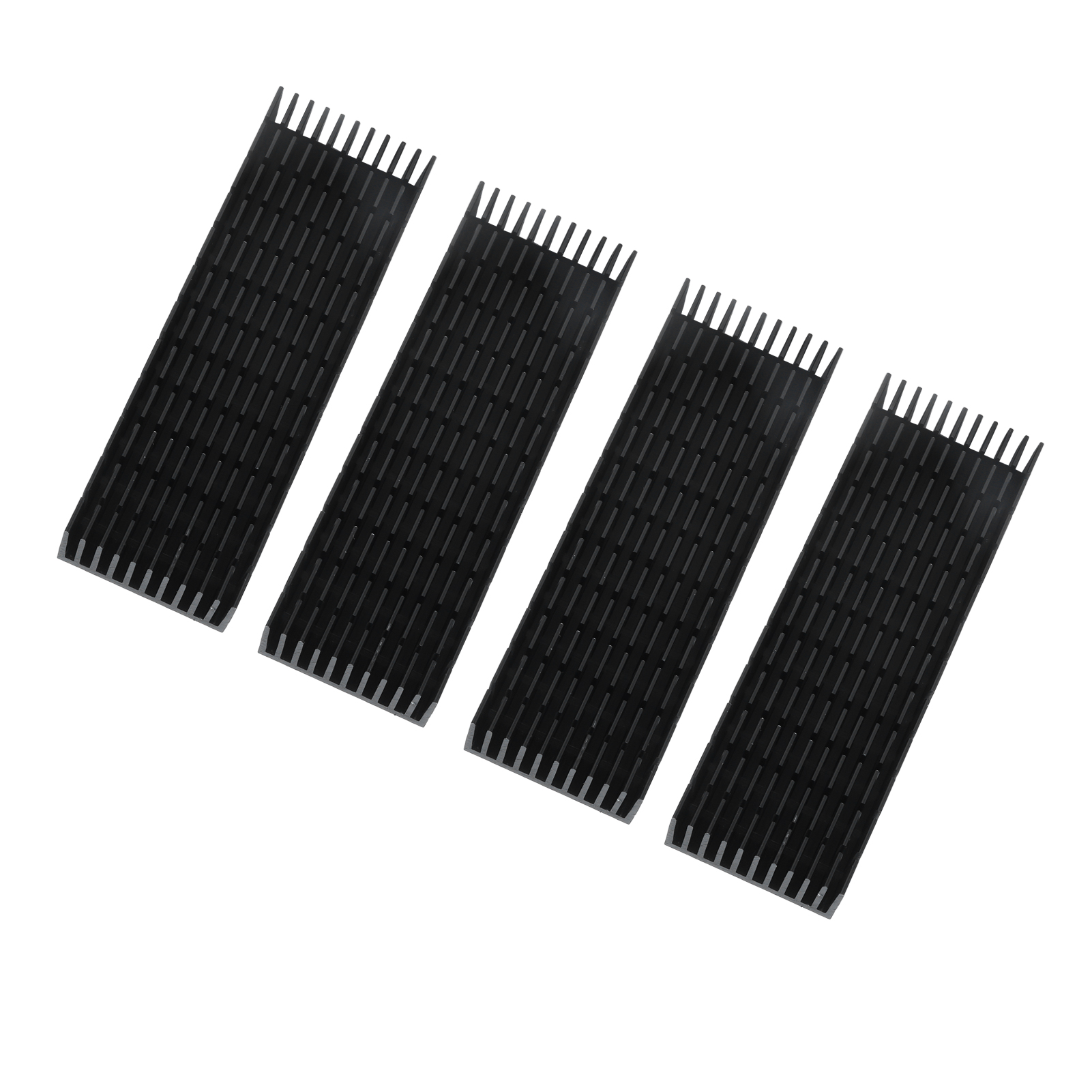Kit De Dissipateur Thermique à Fentes Pour Radiateur De Puissance 2 Pièces Ail - Zdjęcie 13 z 18