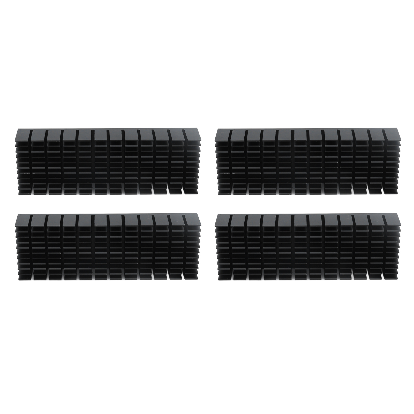 Kit De Dissipateur Thermique à Fentes Pour Radiateur De Puissance 2 Pièces Ail - Zdjęcie 17 z 18