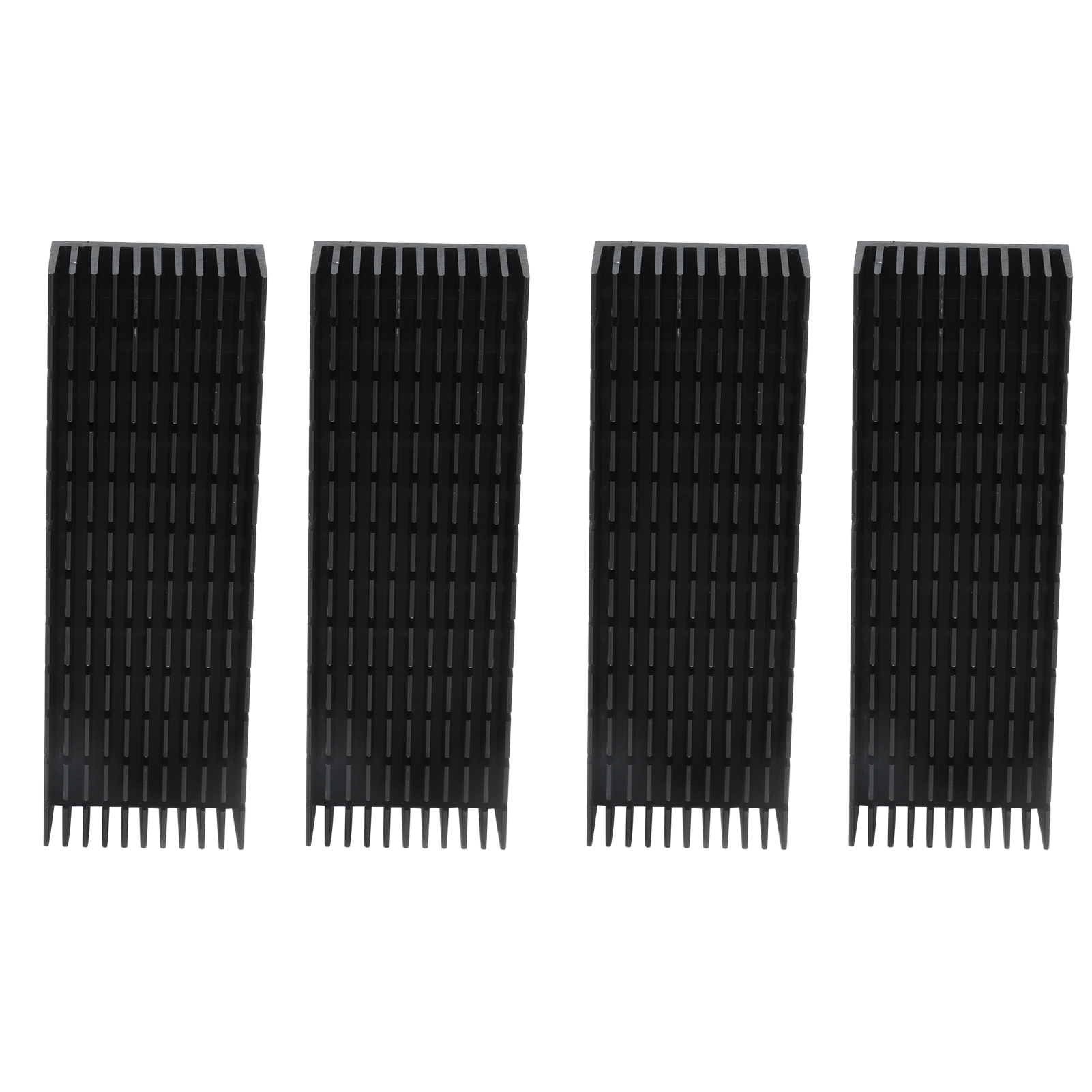 Kit De Dissipateur Thermique à Fentes Pour Radiateur De Puissance 2 Pièces Ail - Zdjęcie 18 z 18