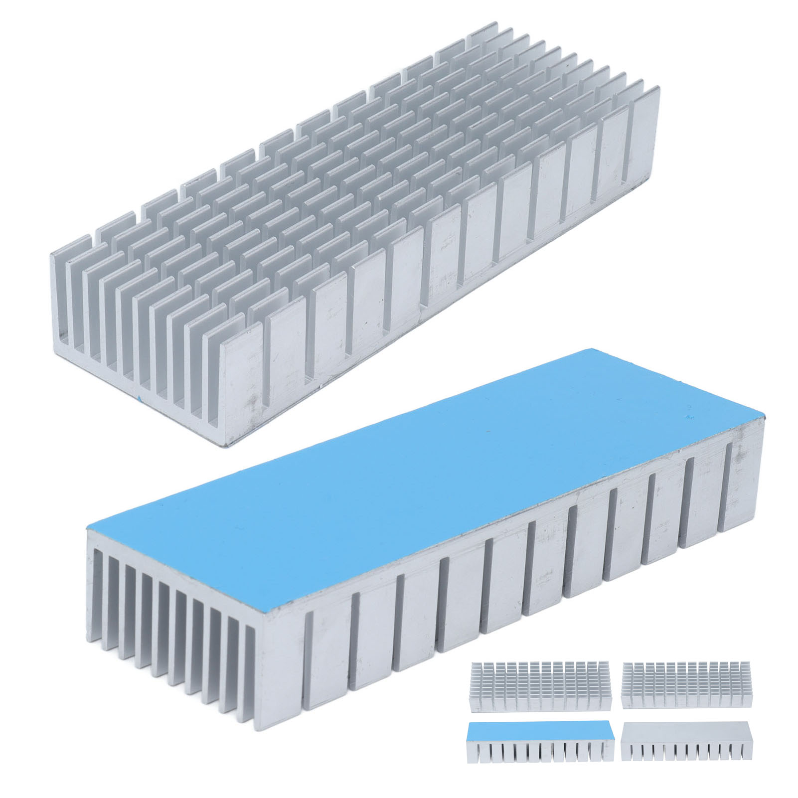 2Pcs Heatsink Cooler Module Slotted Heat Radiator Board 120mmx40mmx20mm♡ - Afbeelding 30 van 30