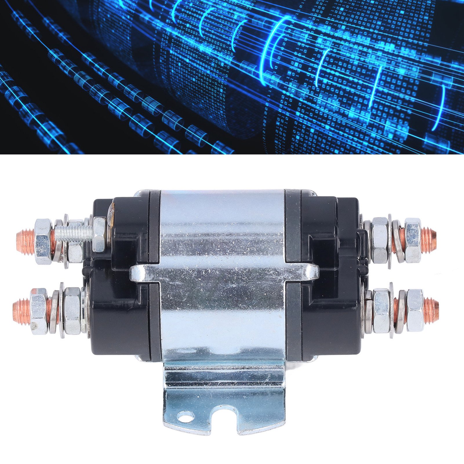 Winch Relay 2 Way 6 Pin 200A Normally Open Electronic Component For Automotive♡ - Picture 17 of 18