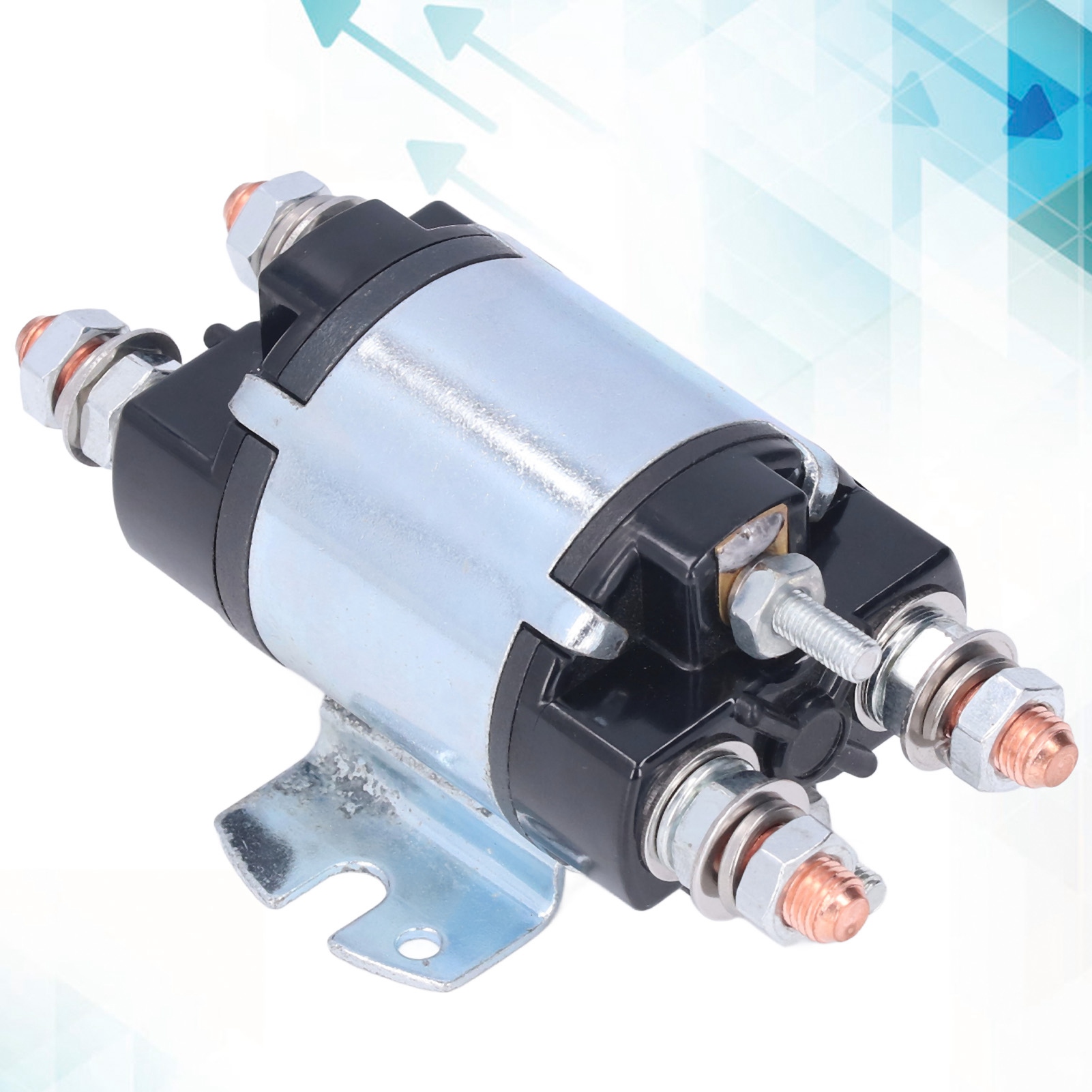 Winch Relay 2 Way 6 Pin 200A Normally Open Electronic Component For Automotive✈ - Picture 27 of 28