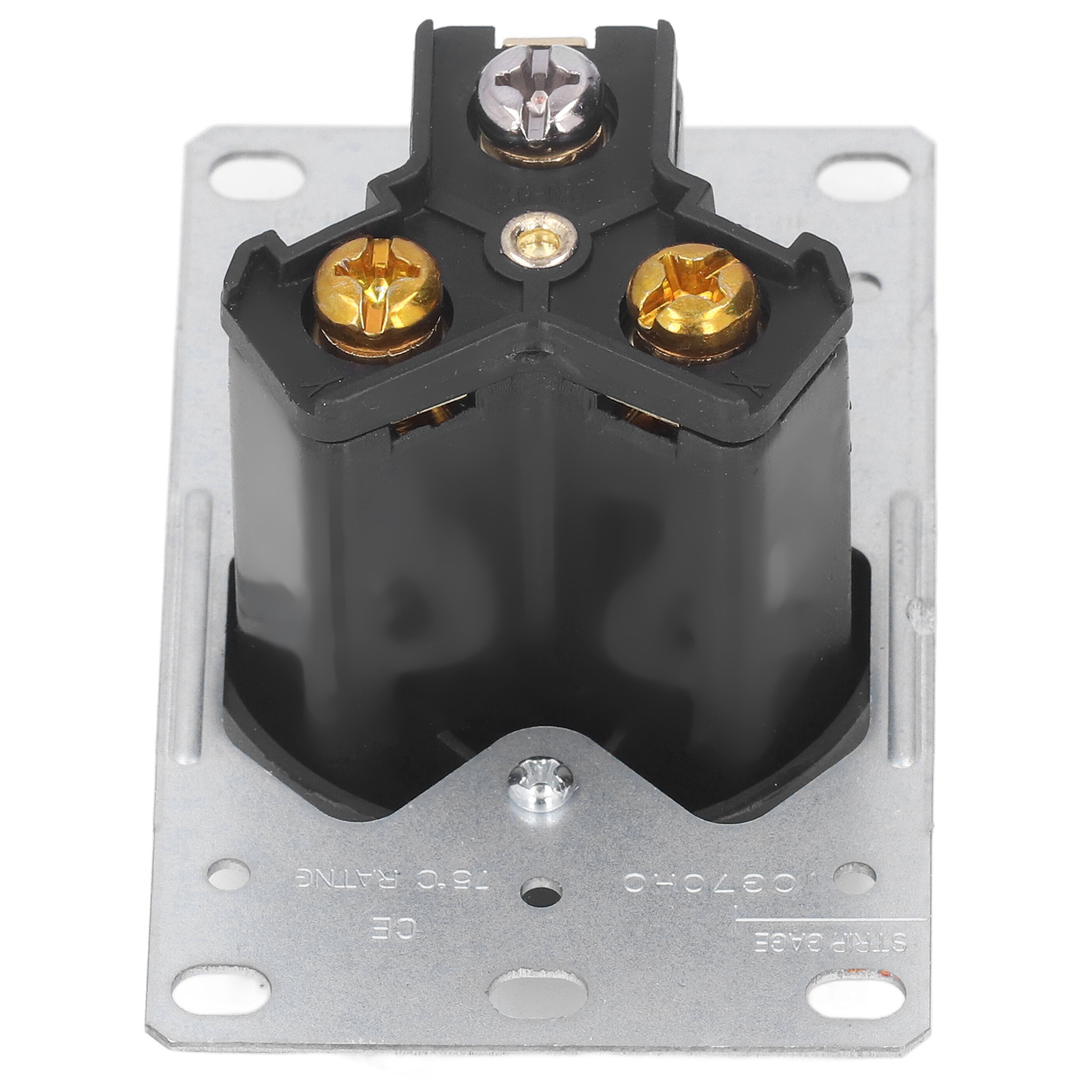 50A 125V 250V NEMA 10-50R Receptacle Outlet With Brass Contacts PA66 Plastic - Picture 16 of 22