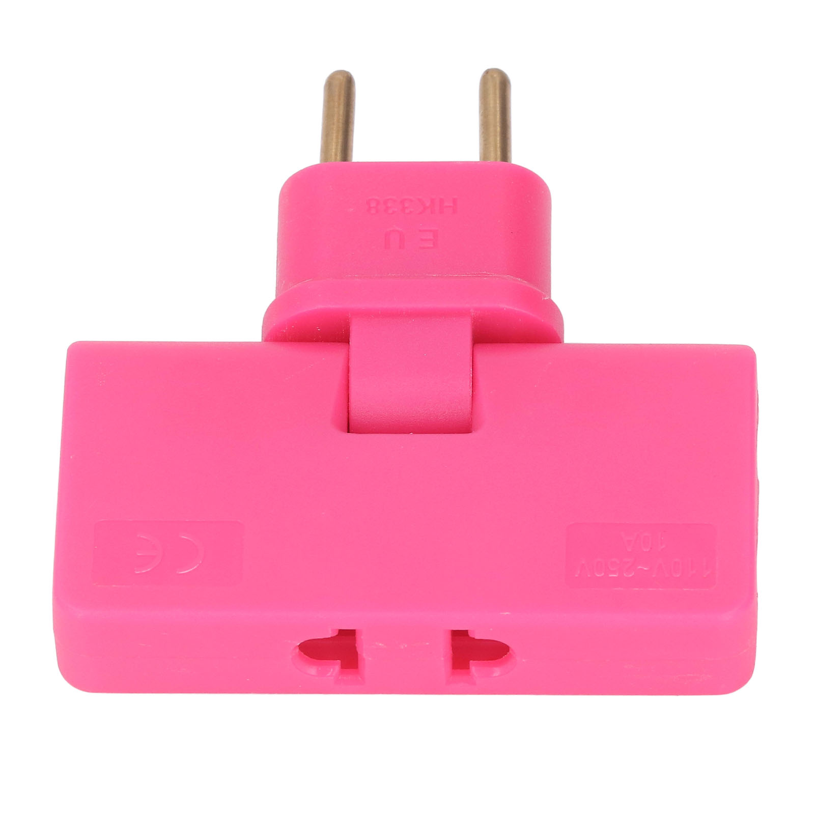 5x EU Socket Converter Cordless 180° Extension 1 To 3 EU Plug Adapter 110‑250V - Picture 33 of 38