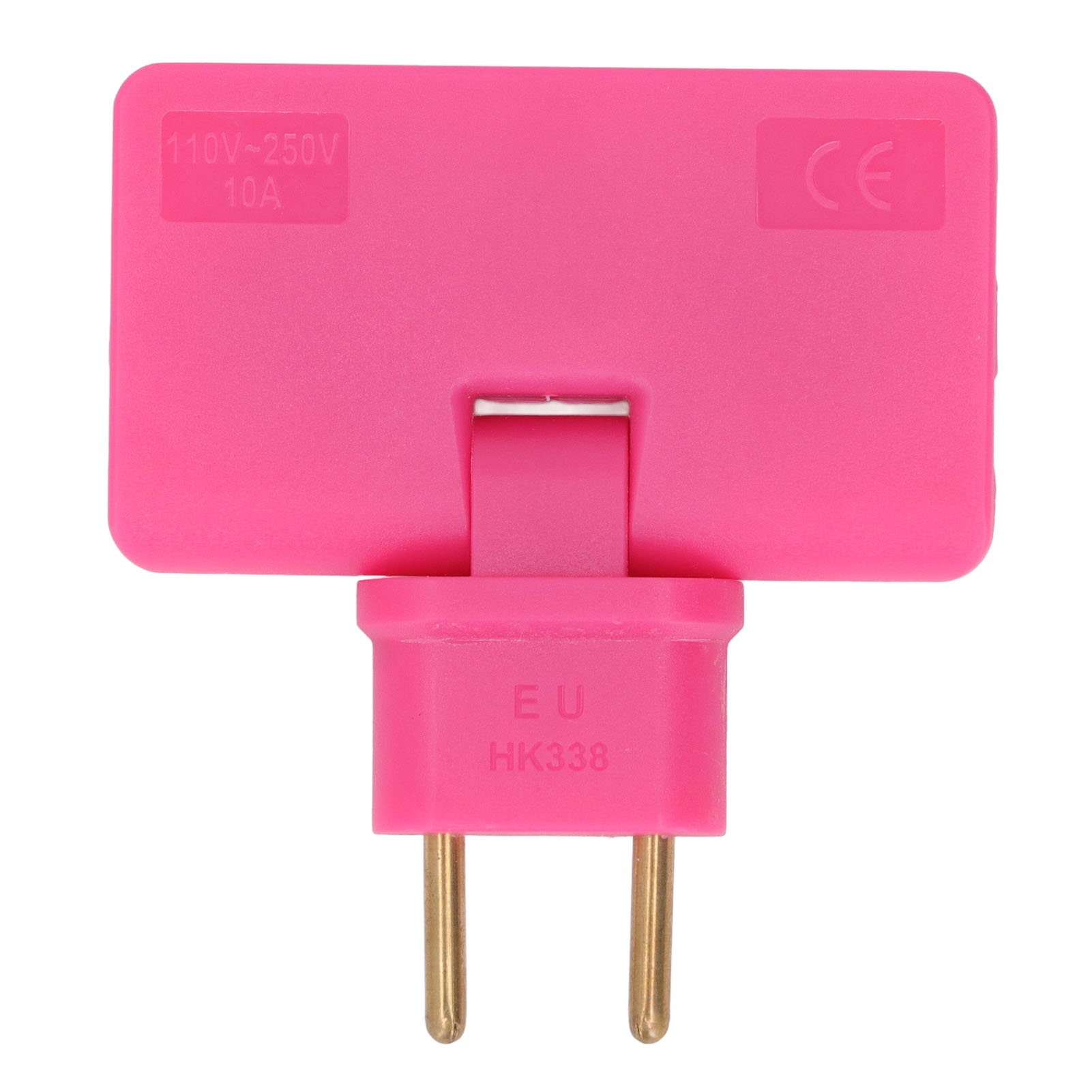 5x EU Socket Converter Cordless 180° Extension 1 To 3 EU Plug Adapter 110‑250V - Picture 24 of 38
