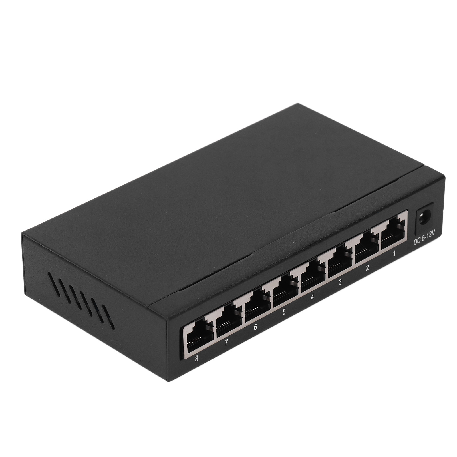 Commutateur Ethernet Adaptatif 8 Ports Répartiteur Réseau Plug And Play Prise - Zdjęcie 13 z 18