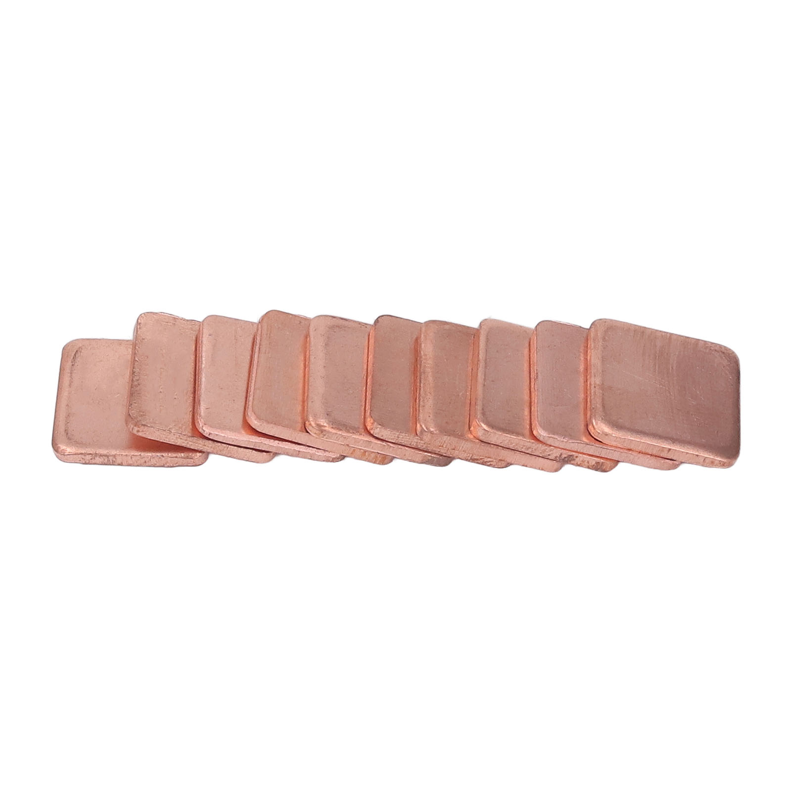 Lot De 20 Cales De Dissipateur Thermique En Cuivre 15 X 15 Mm Pour Processeur Gr - Zdjęcie 16 z 18