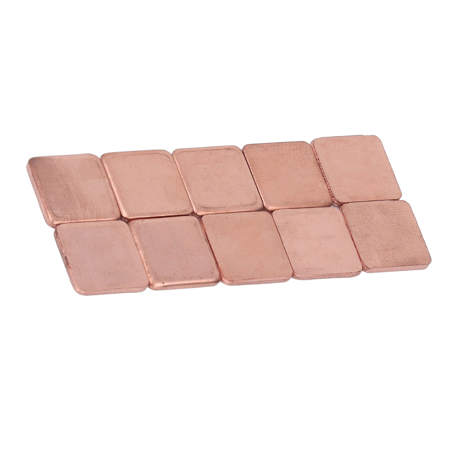 Lot De 20 Cales De Dissipateur Thermique En Cuivre 15 X 15 Mm Pour Processeur Gr - Zdjęcie 15 z 18