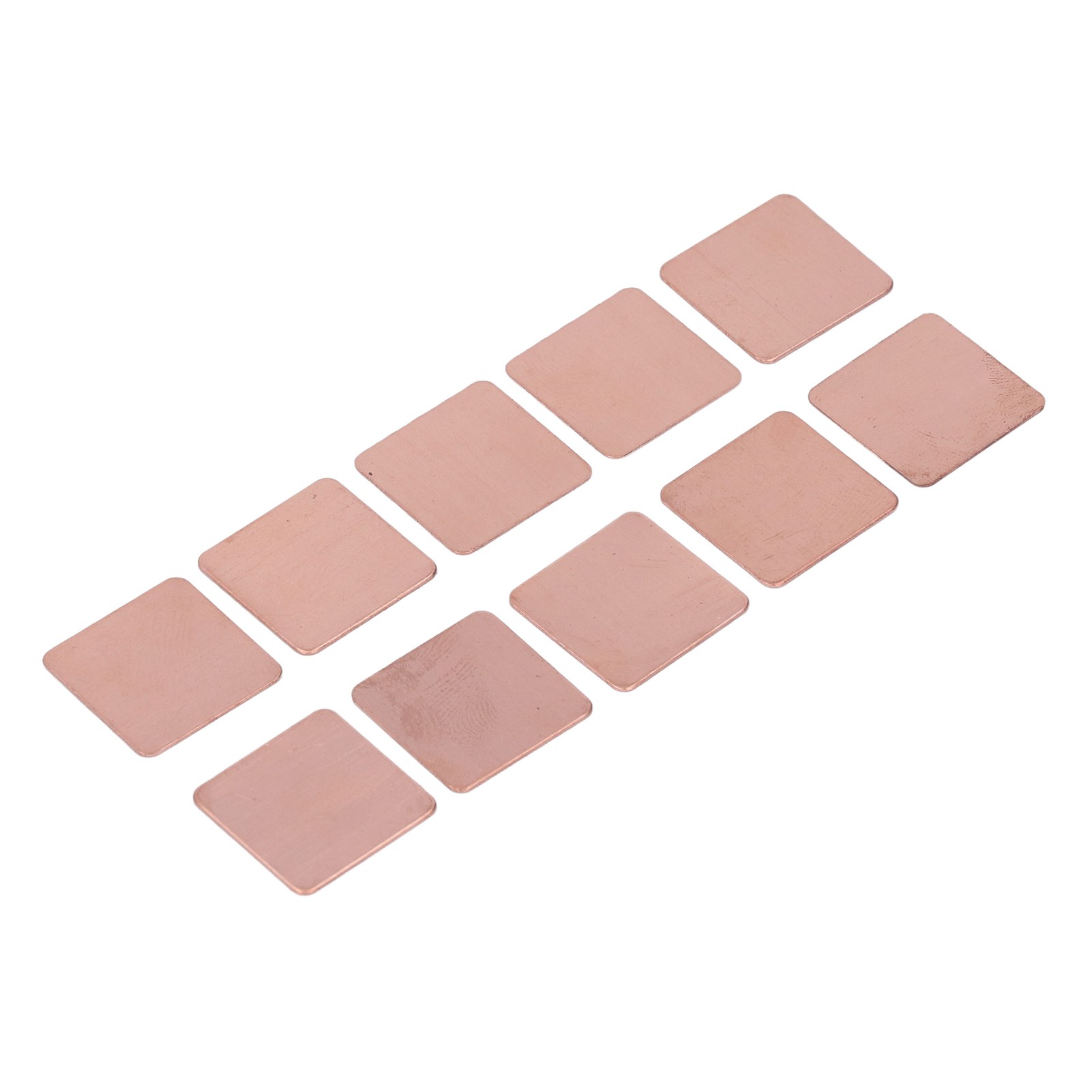 20Pcs Copper Heat Sink Shim Copper Thermal Pad For Laptop CPU GPU - Afbeelding 16 van 21