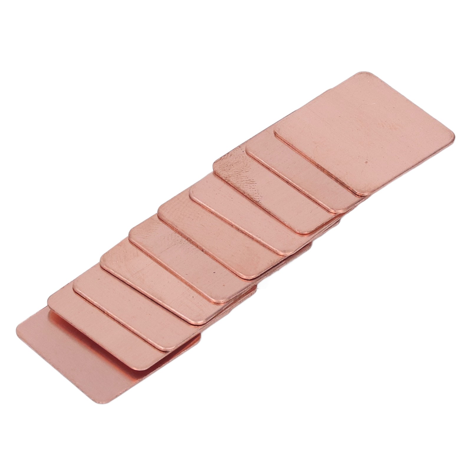 20Pcs Copper Heat Sink Shim Copper Thermal Pad For Laptop CPU GPU - Afbeelding 21 van 21
