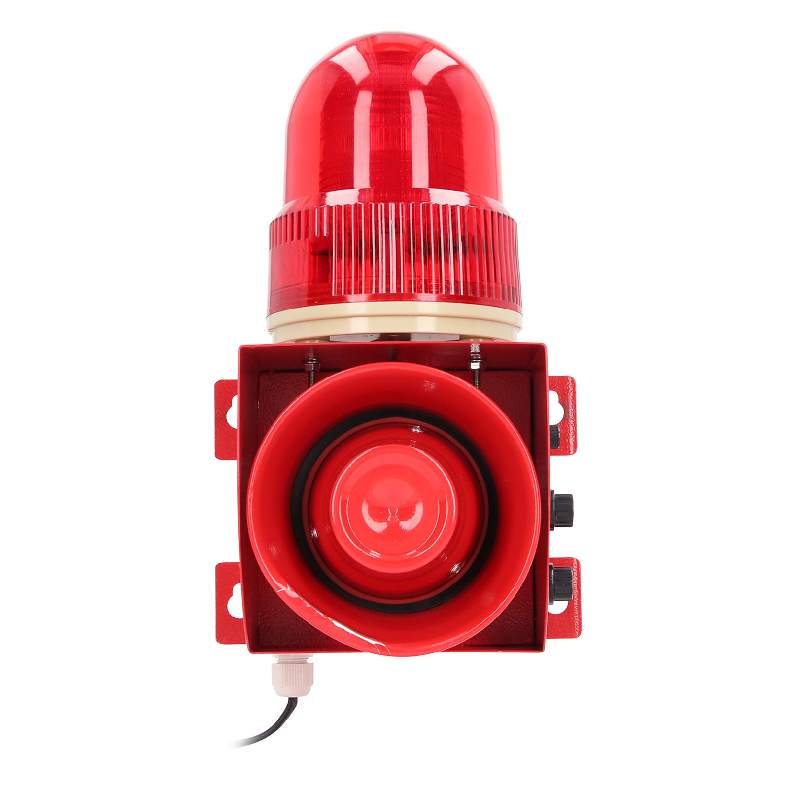Industrial Siren Alarm Volume Adjustable Waterproof Strong Bright Wall Moun - Picture 29 of 33