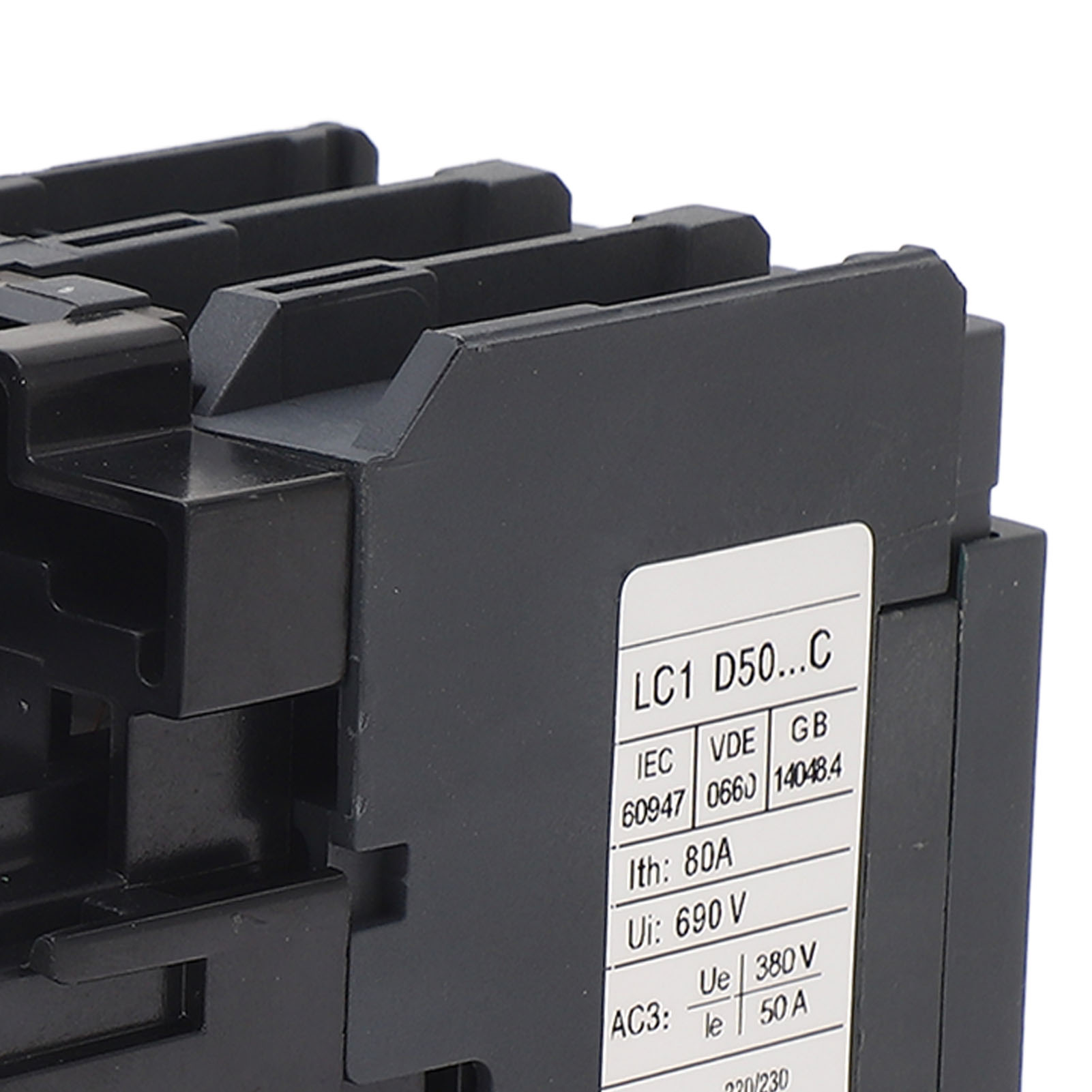 AC Contactor 50A 1NO 1NC Silver Alloy Contact Industrial Control Contactor 380V - Picture 28 of 32