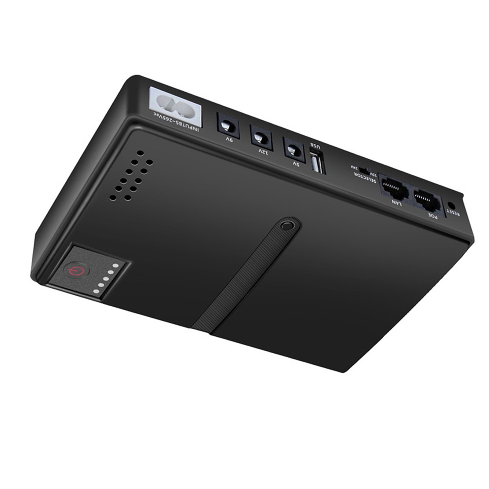 Fuente de Alimentación Ininterrumpida 15V 24V POE 5V 9V 12V USB 18W DC UPS Batería de Respaldo - Imagen 30 de 30